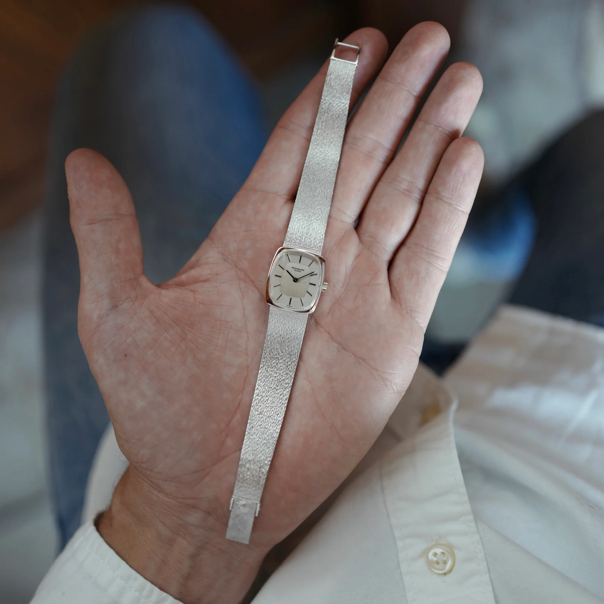Patek Philippe White Gold Watch Ref. 4217 - Image 7