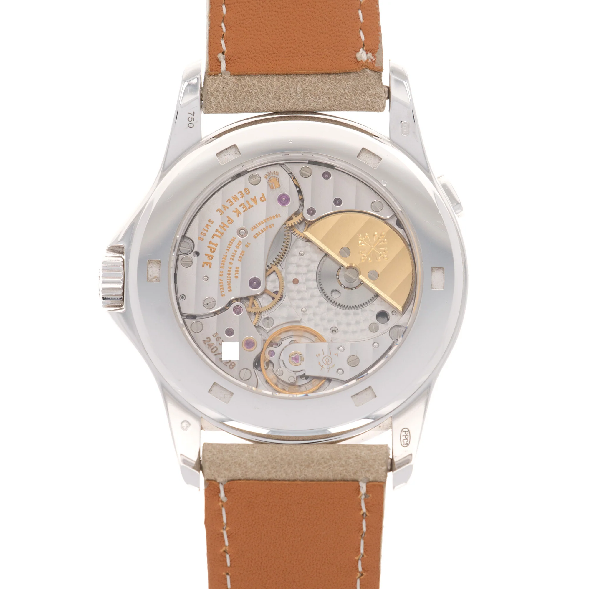 Patek Philippe White Gold World Time Watch Ref. 5130 - Image 4