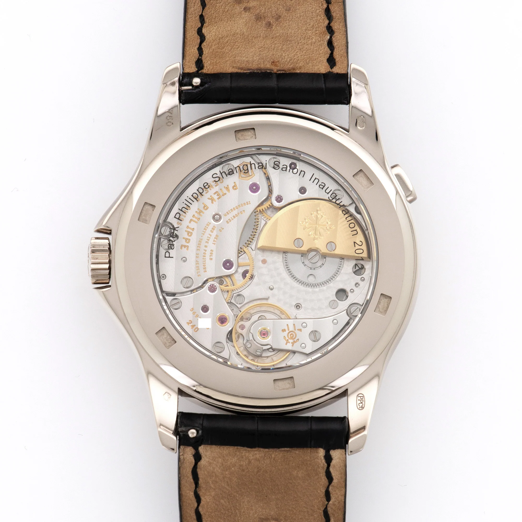 Patek Philippe White Gold World Time Watch Ref. 5130, Shanghai Edition - Image 4