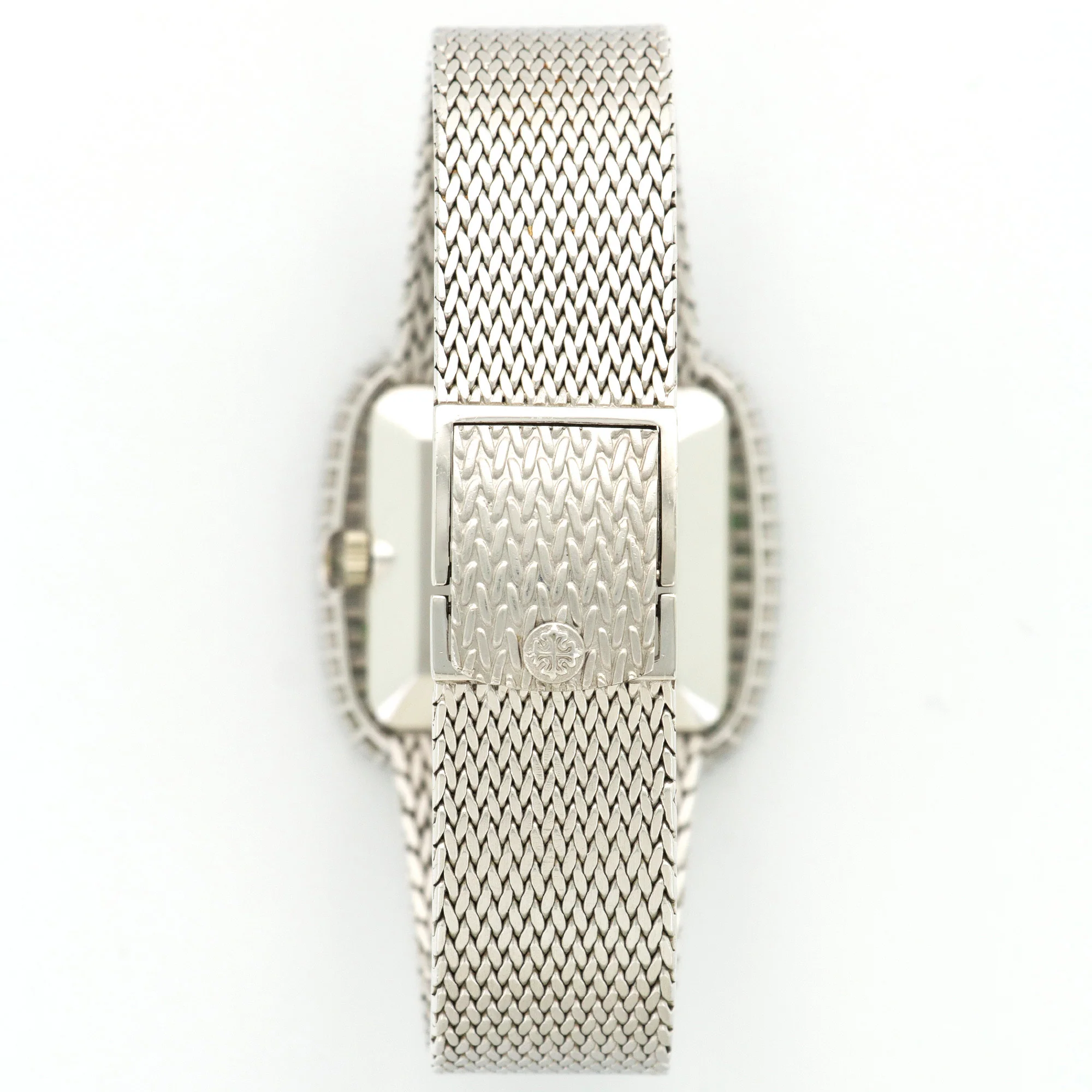 Patek Philippe Whtie Gold Baguette Diamond Watch Ref. 3625 - Image 5