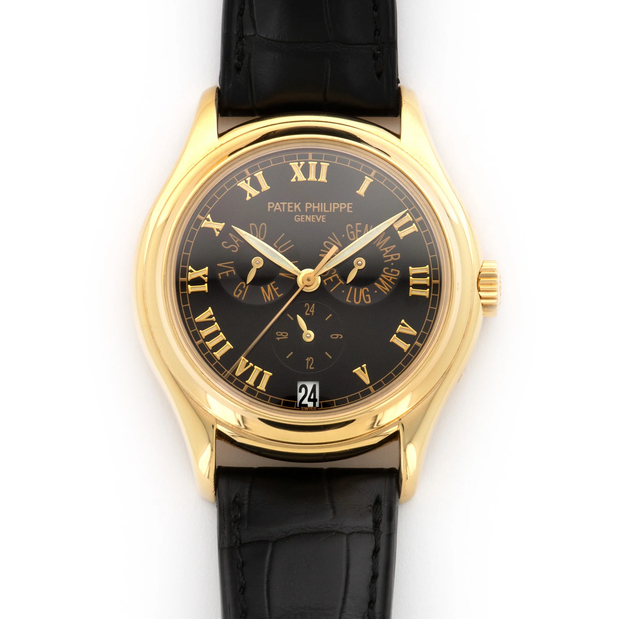 Patek Philippe Yellow Gold Annual Calendar Watch Ref. 5035