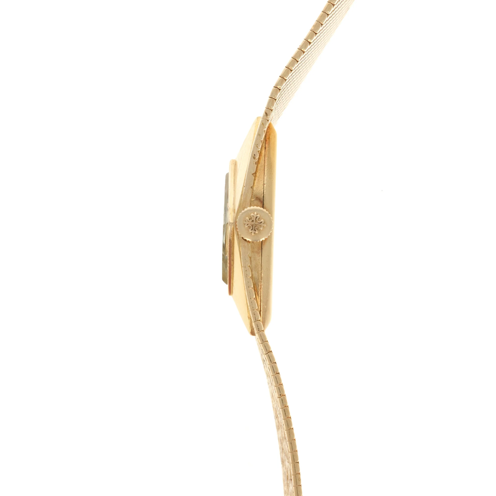 Patek Philippe Yellow Gold Asymmetrical Watch, Ref. 3270, Designed by Gilbert Albert - Image 4