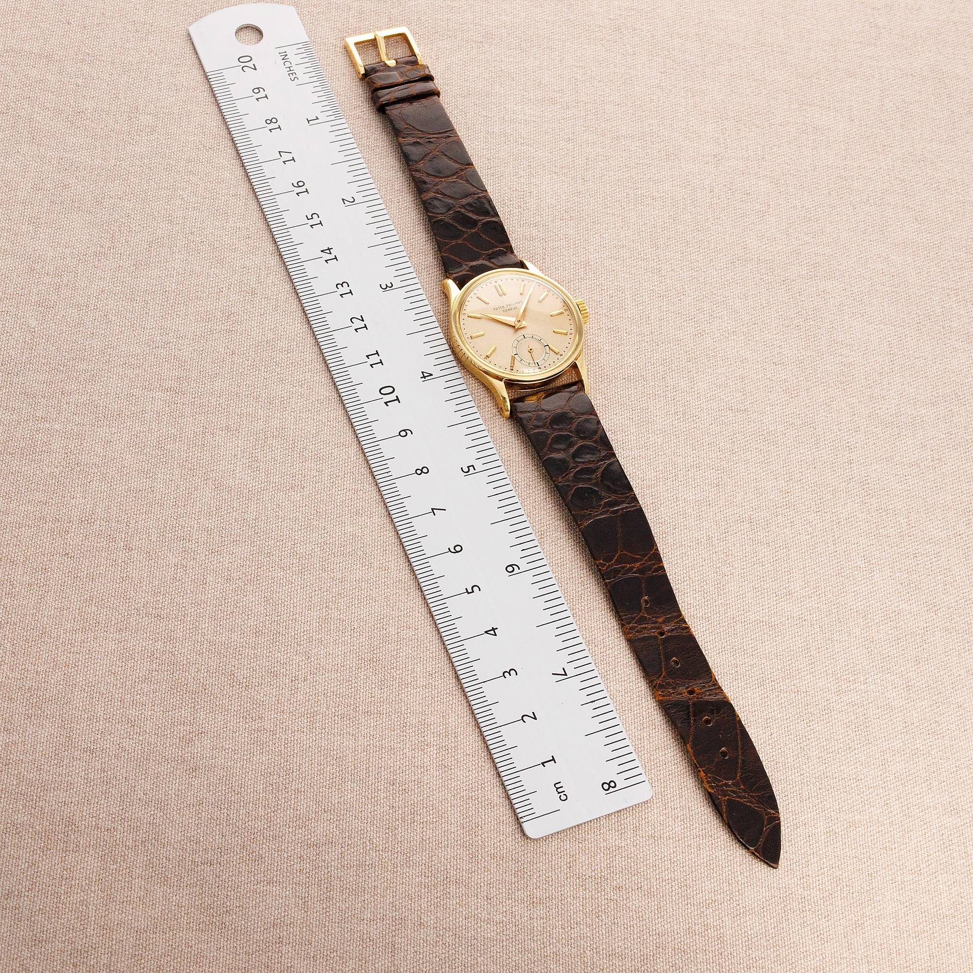 Patek Philippe Yellow Gold Calatrava Ref. 96 - Image 9