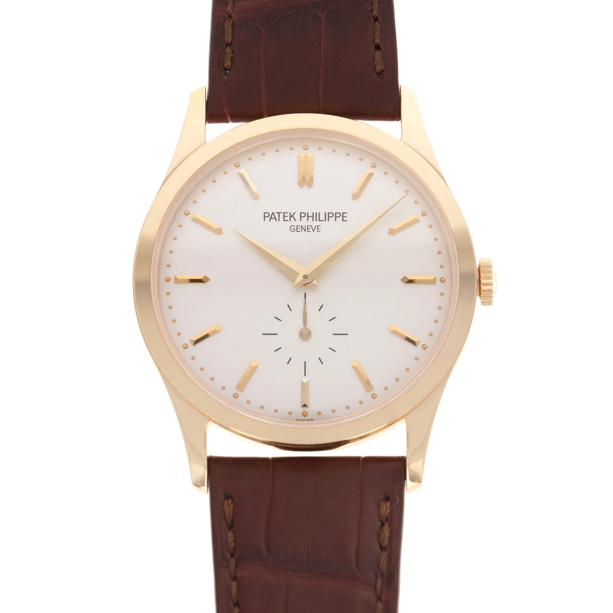 Patek Philippe Yellow Gold Calatrava Watch Ref. 5196