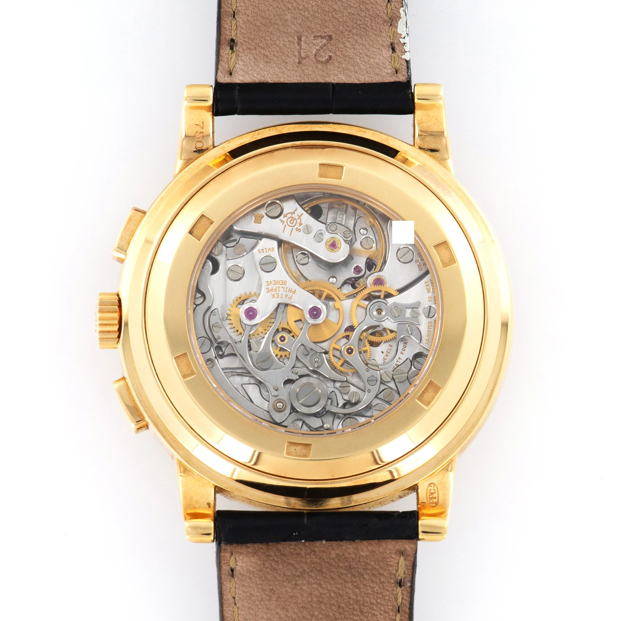 Patek Philippe Yellow Gold Chronograph Watch Ref. 5070 - Image 4