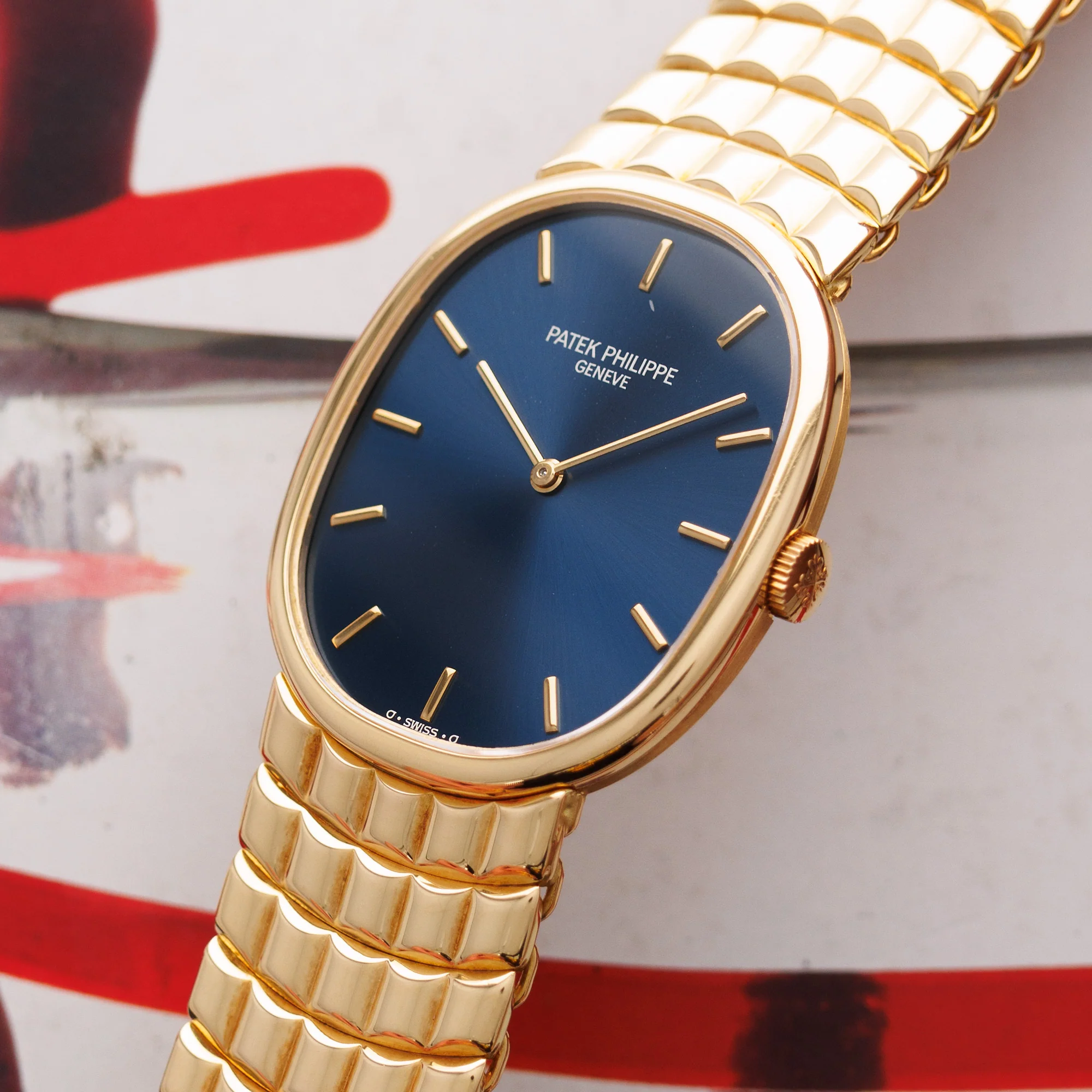 Patek Philippe Yellow Gold Ellipse Ref. 3848 - Image 2