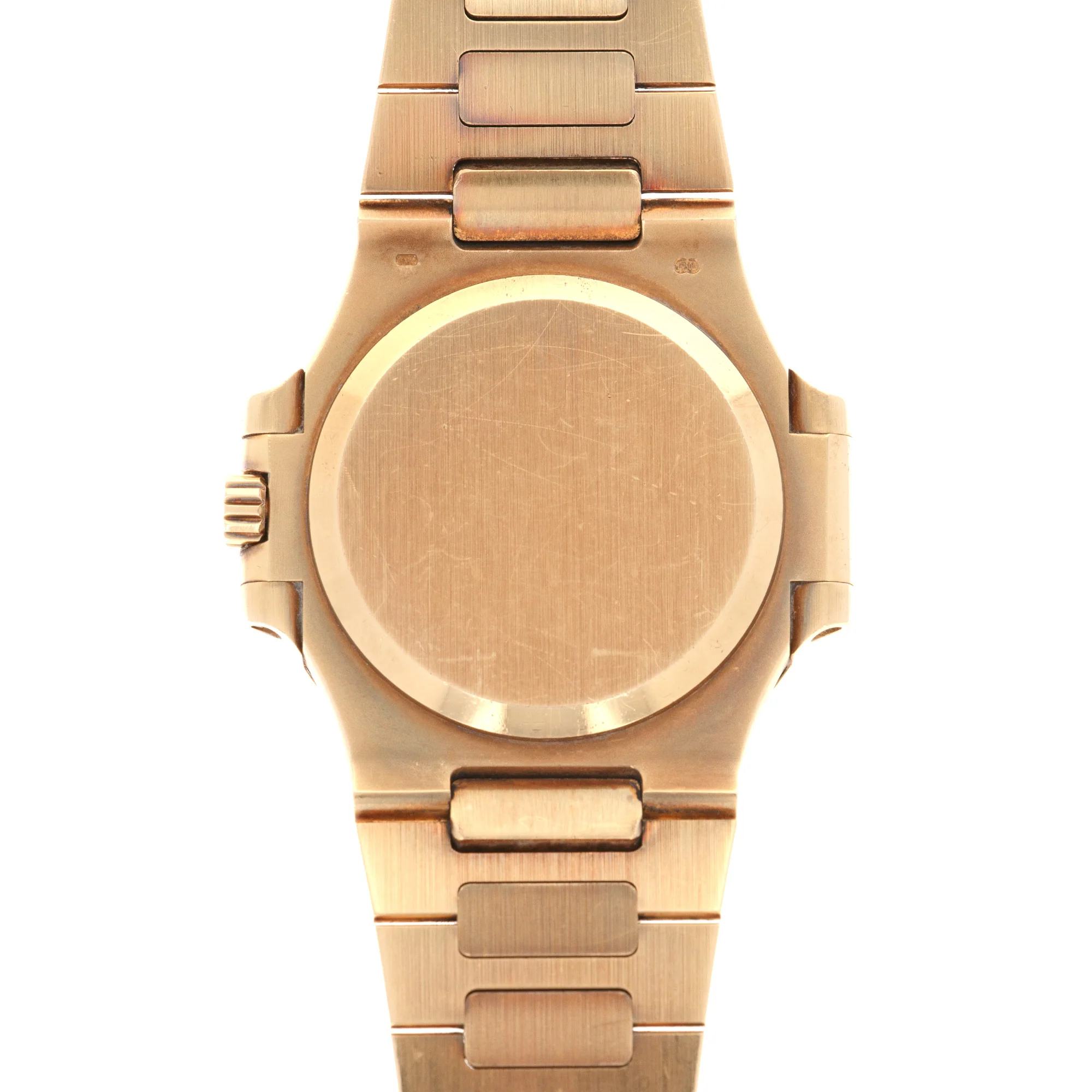 Patek Philippe Yellow Gold Nautilus Diamond Watch Ref. 3800 - Image 4
