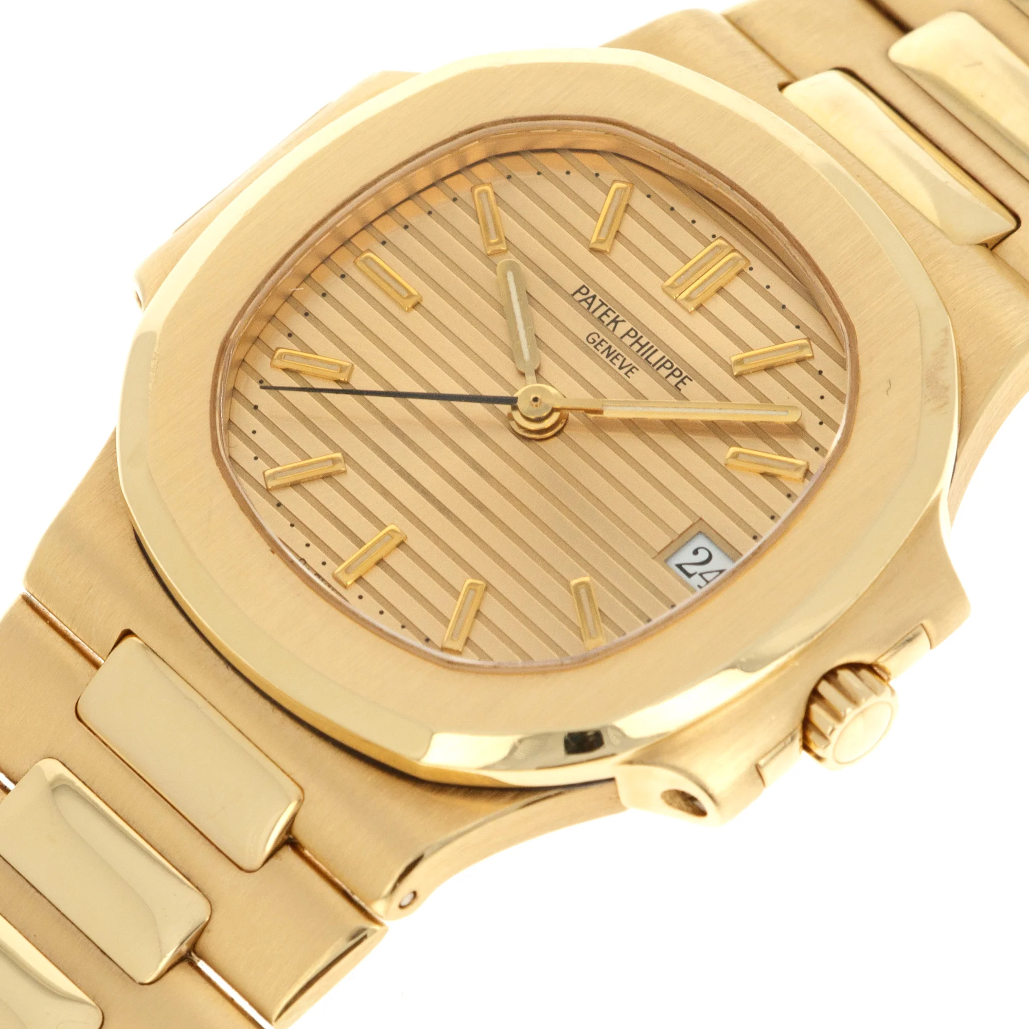 Patek Philippe Yellow Gold Nautilus Ref. 3800 with Box and Papers - Image 4