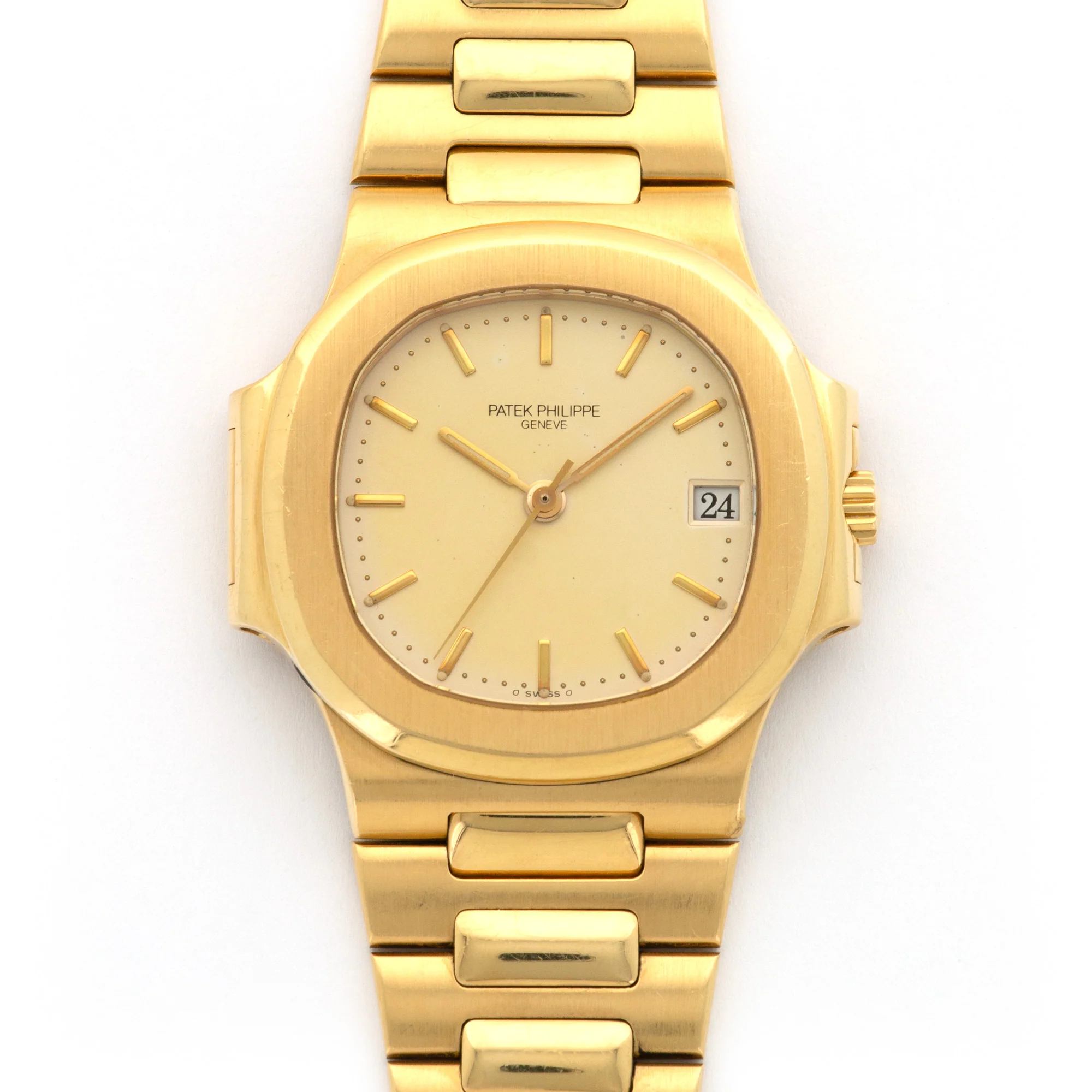 Patek Philippe Yellow Gold Nautilus Watch Ref. 3800