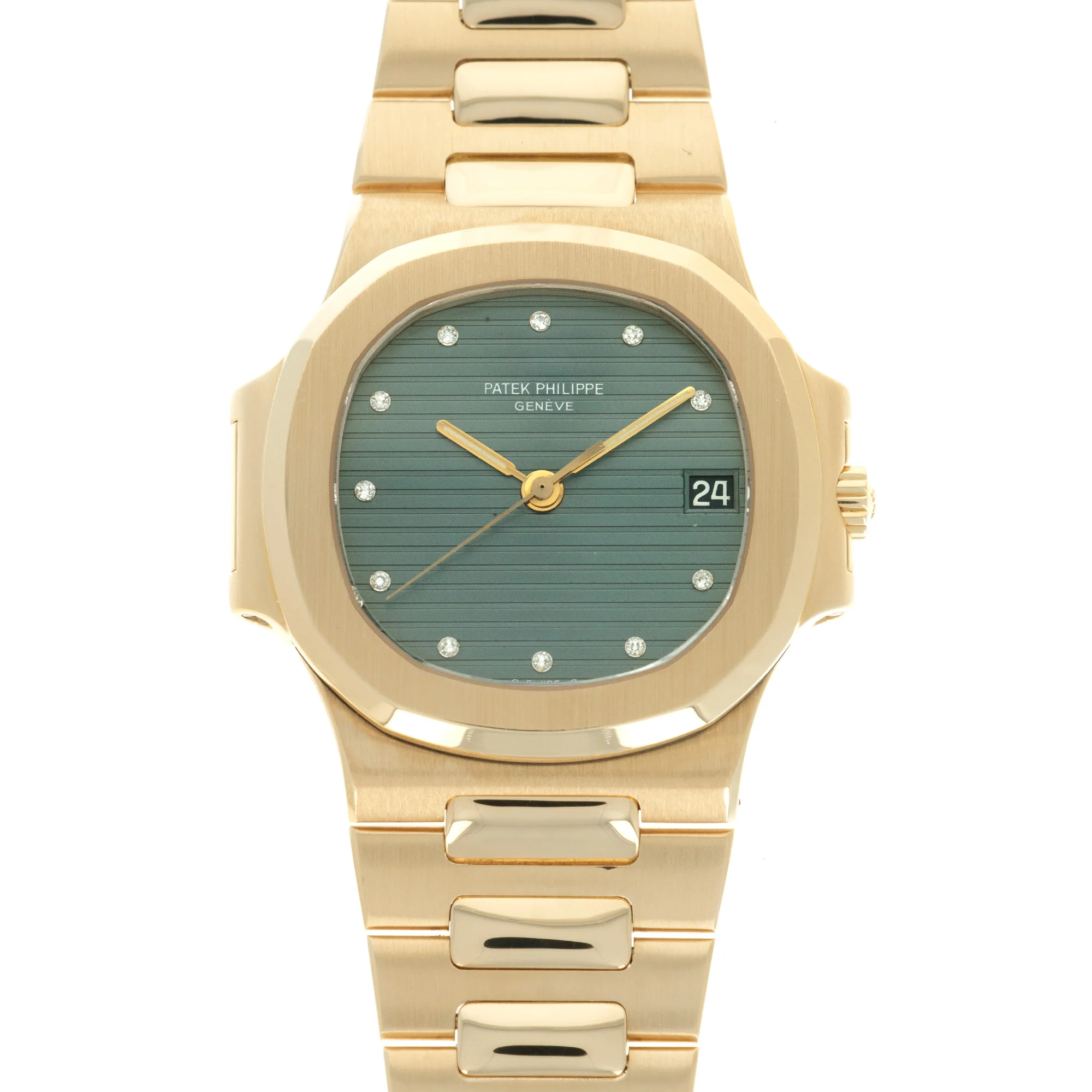 Patek Philippe Yellow Gold Nautilus Watch Ref. 3800