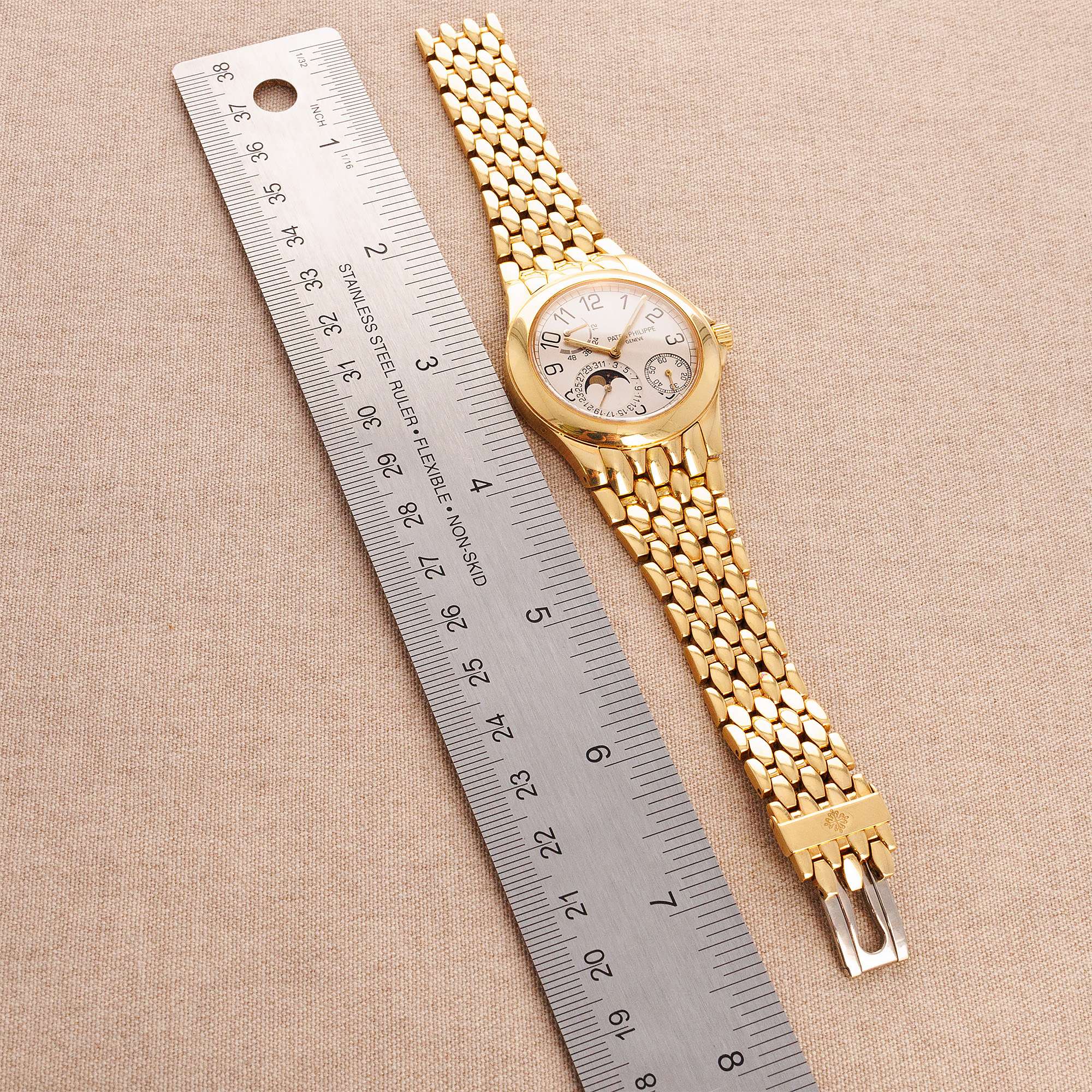 Patek Philippe Yellow Gold Neptune Moonphase Power Reserve Ref. 5085 - Image 6