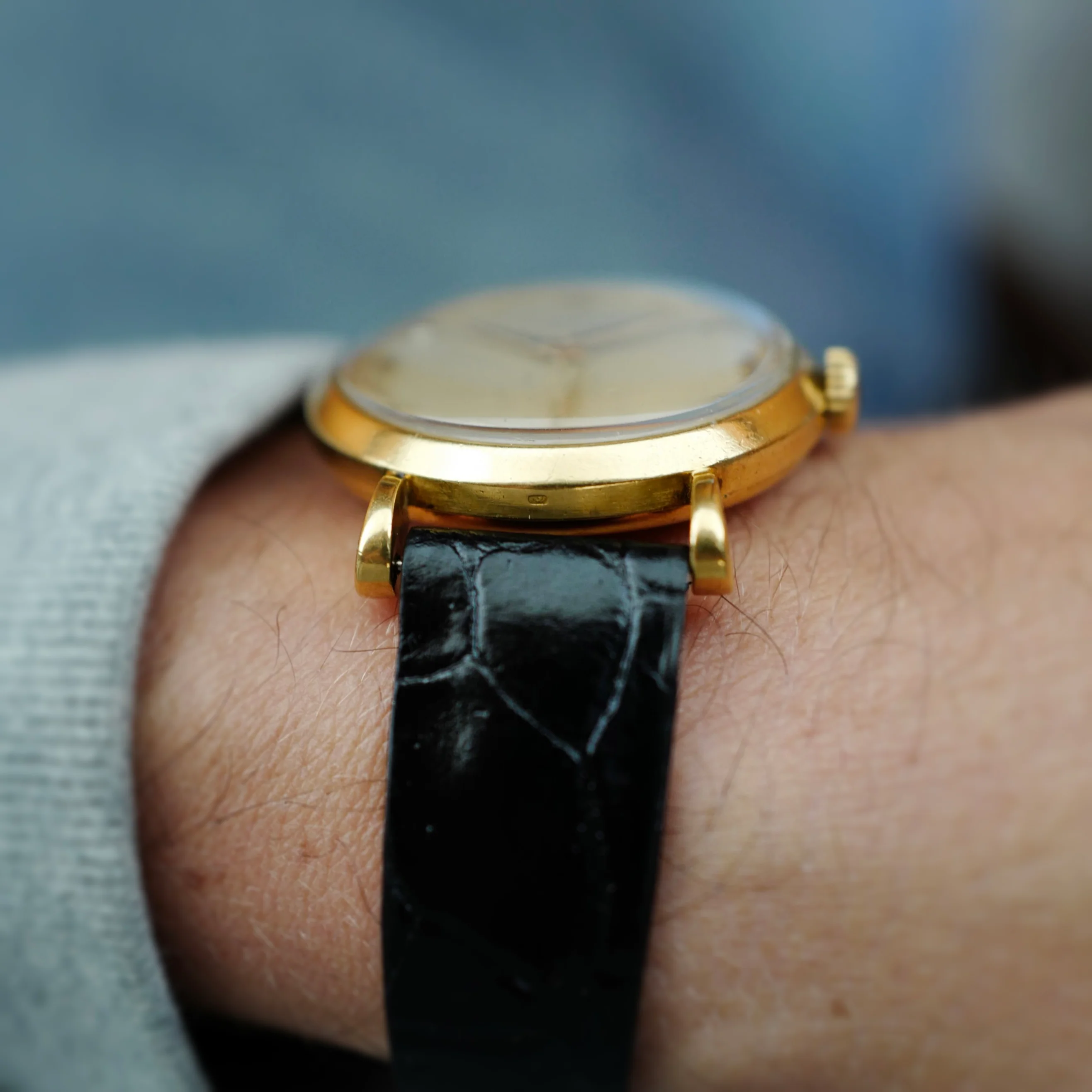Patek Philippe Yellow Gold Oversized Calatrava Ref. 2458 - Image 7