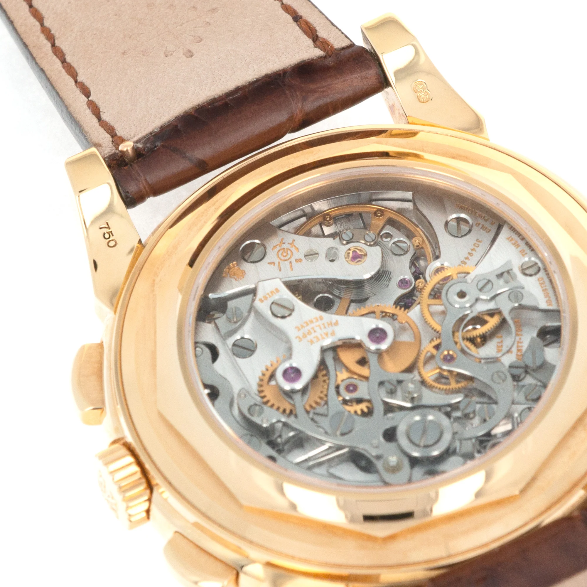 Patek Philippe Yellow Gold Perpetual Calendar Chronograph Watch Ref. 5970 - Image 6