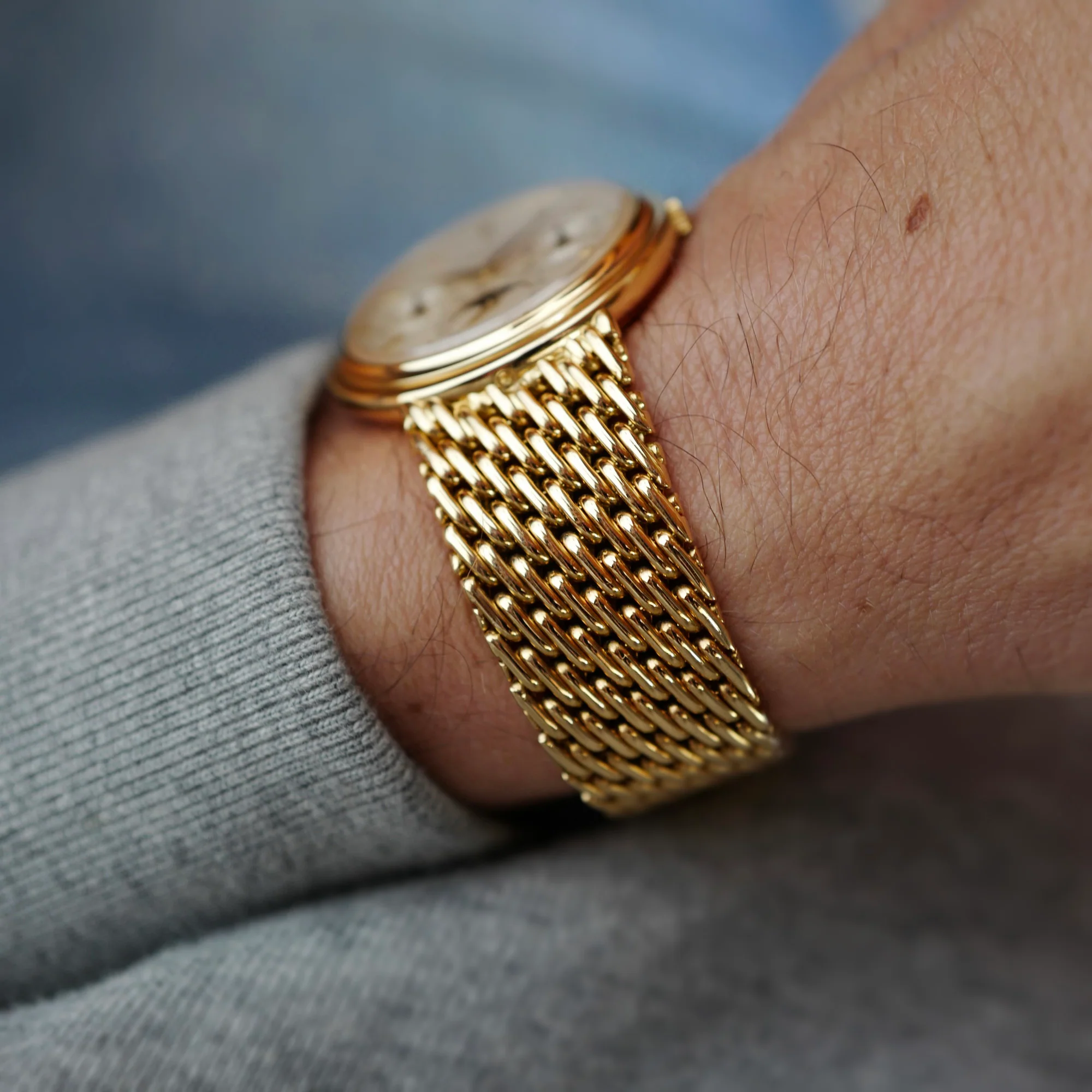 Patek Philippe Yellow Gold Perpetual Calendar Watch Ref. 3945 - Image 5