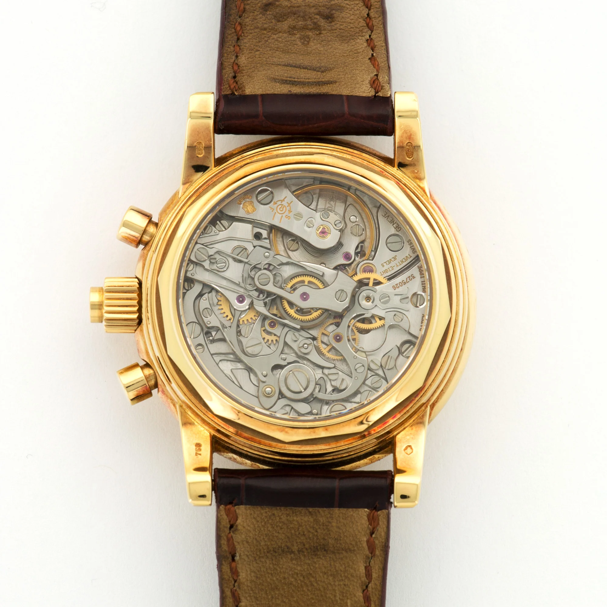 Patek Philippe Yellow Gold Perpetual Split Seconds Chrono Watch Ref. 5004 - Image 4