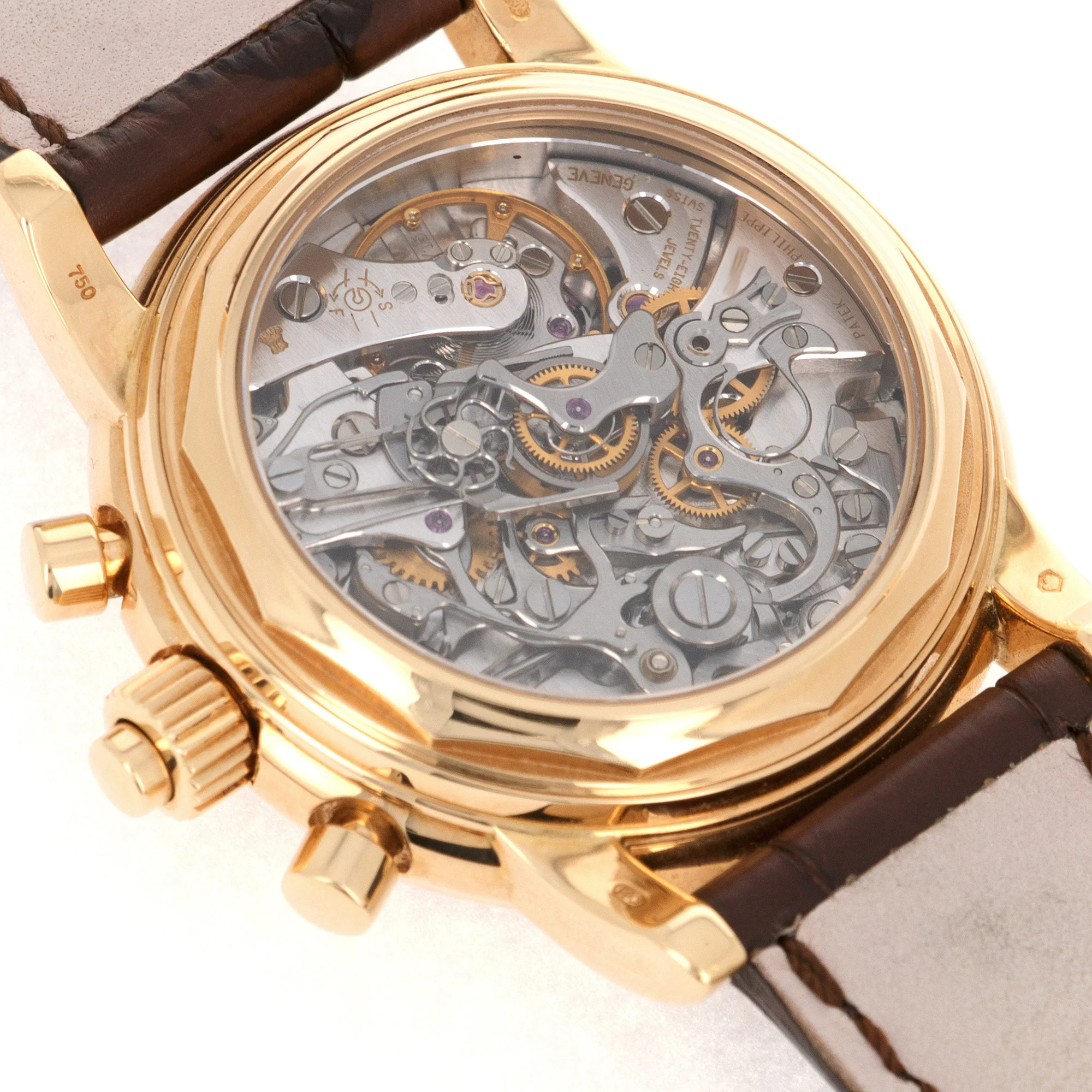 Patek Philippe Yellow Gold Split Seconds Perpetual Watch Ref. 5004 - Image 5