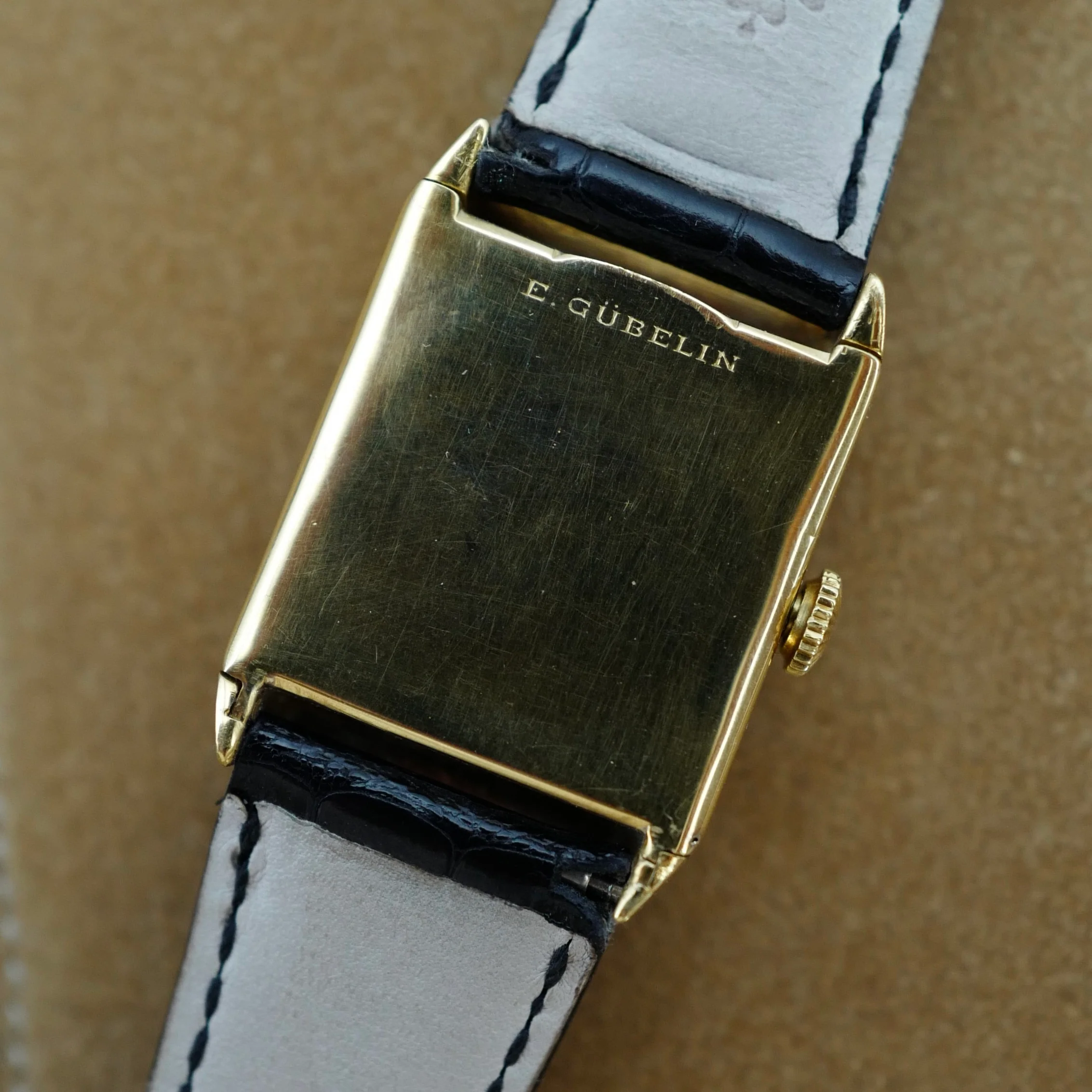 Patek Philippe Yellow & White Gold Gubelin Art Deco Watch - Image 5