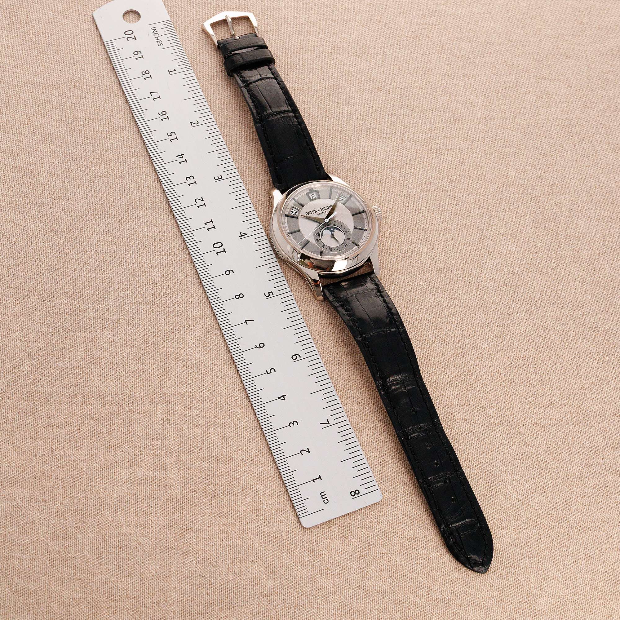 Patek Philippe White Gold Annual Calendar Ref. 5205 - Image 8