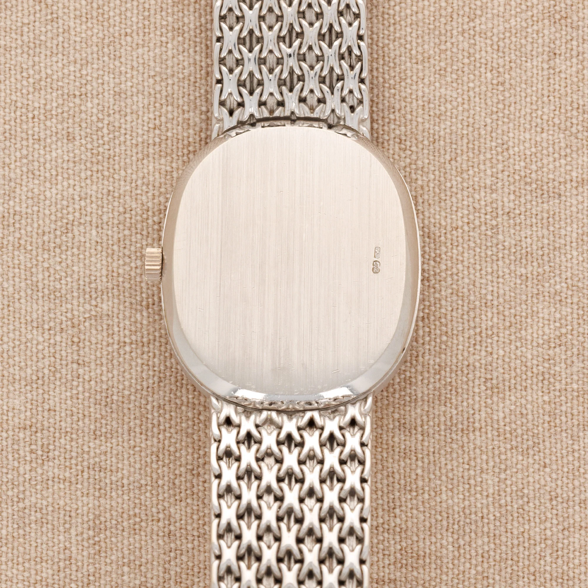 Patek Philippe White Gold Hobnail Ellipse Ref. 3987 - Image 3