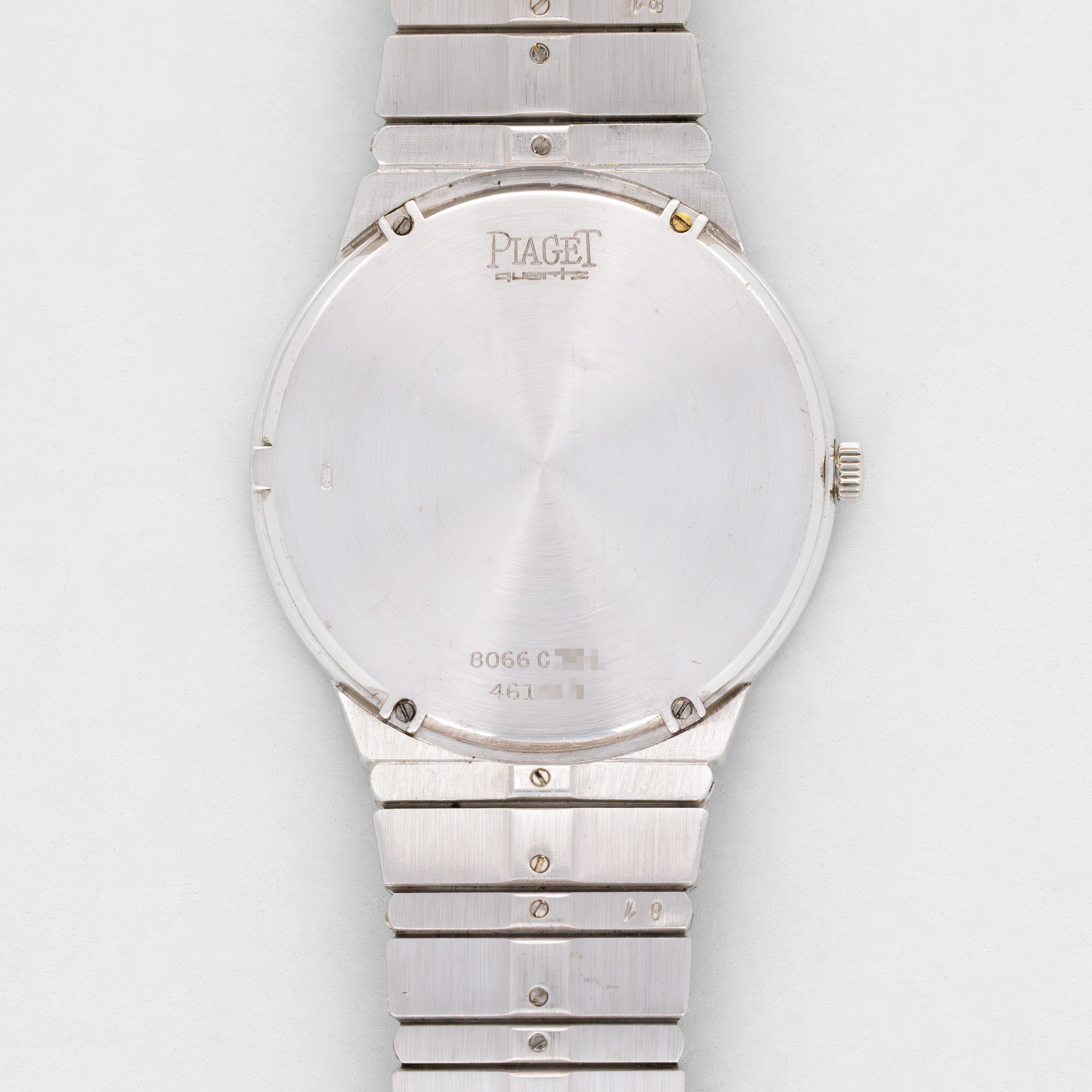 Piaget White Gold Diamond And Lapis Watch Ref. 8066 - Image 5