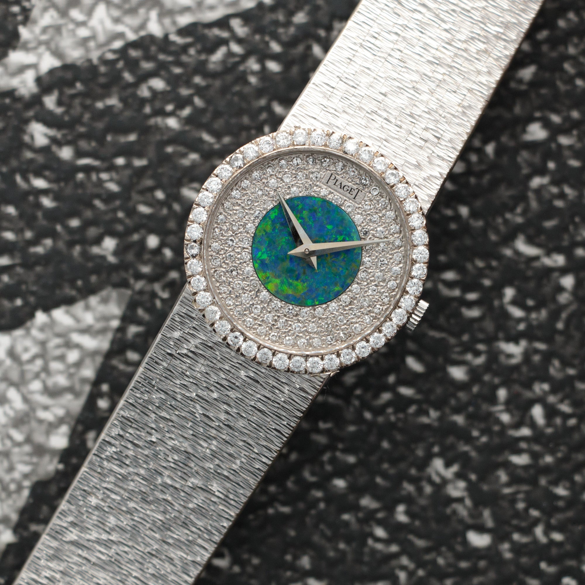 Piaget White Gold Diamond & Opal Watch - Image 2