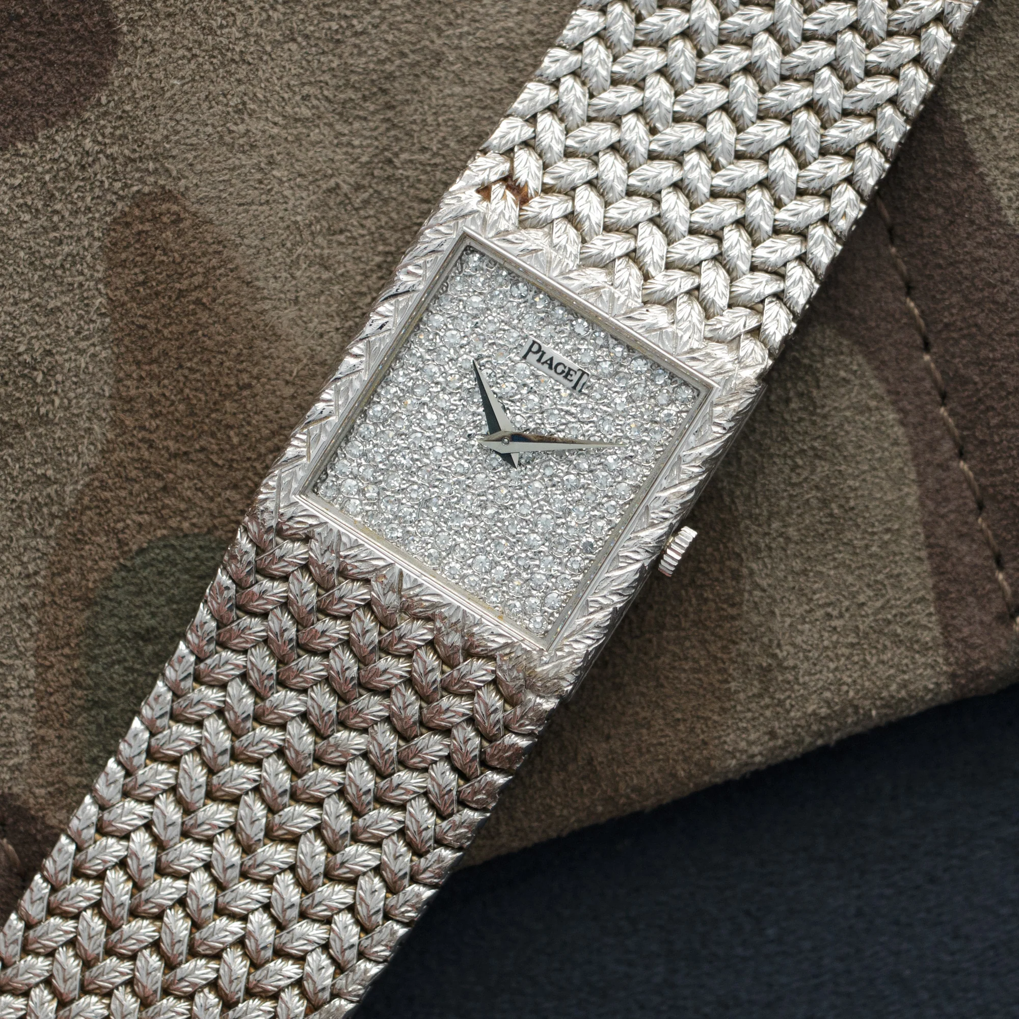 Piaget White Gold Diamond Watch - Image 2