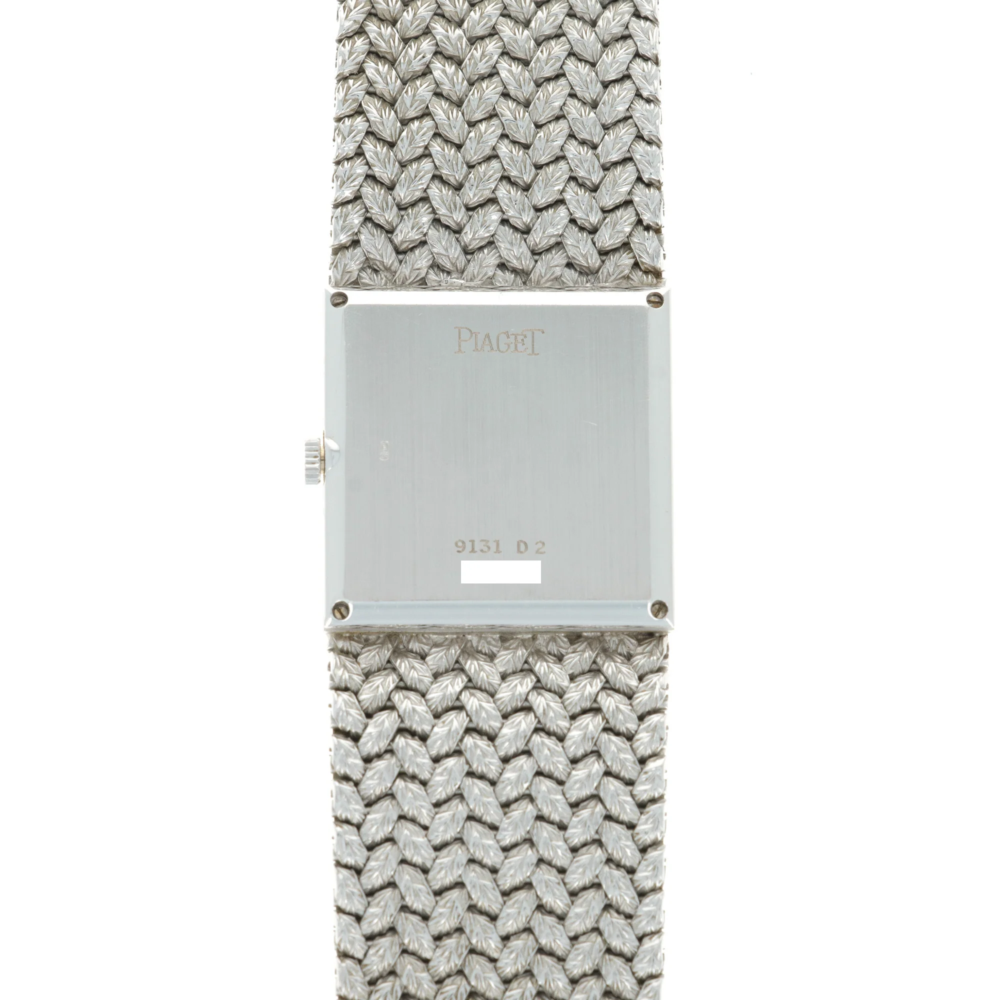Piaget White Gold Diamond Watch - Image 4