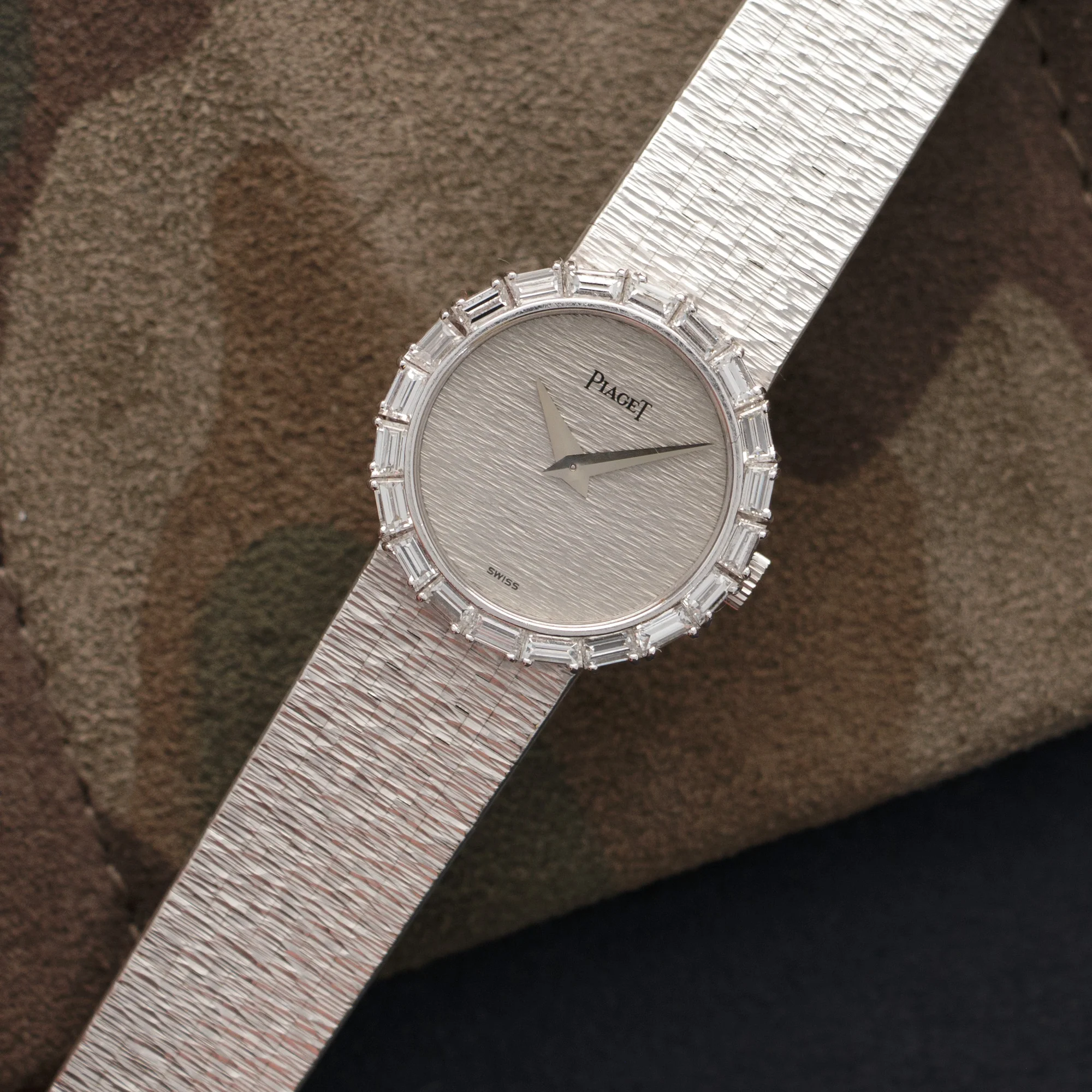 Piaget White Gold Diamond Watch - Image 2