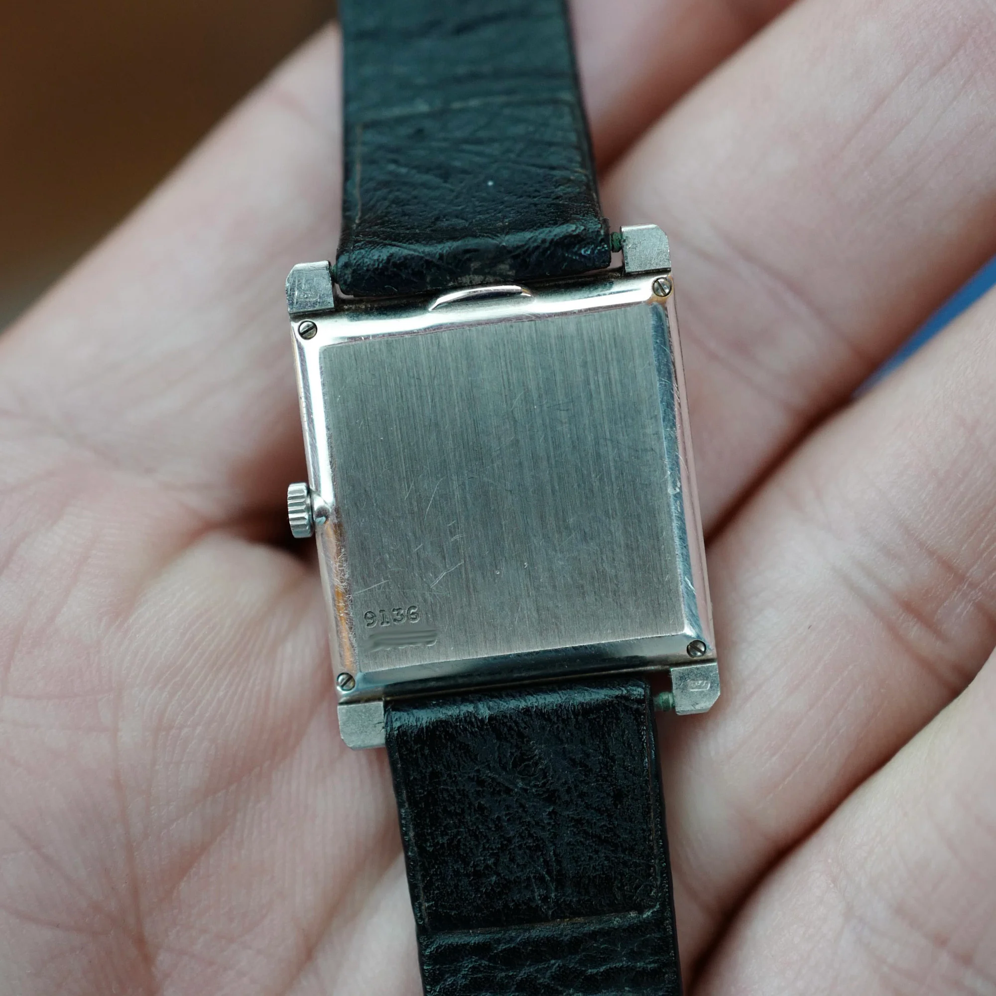 Piaget White Gold Square Watch Ref. 9136 - Image 4