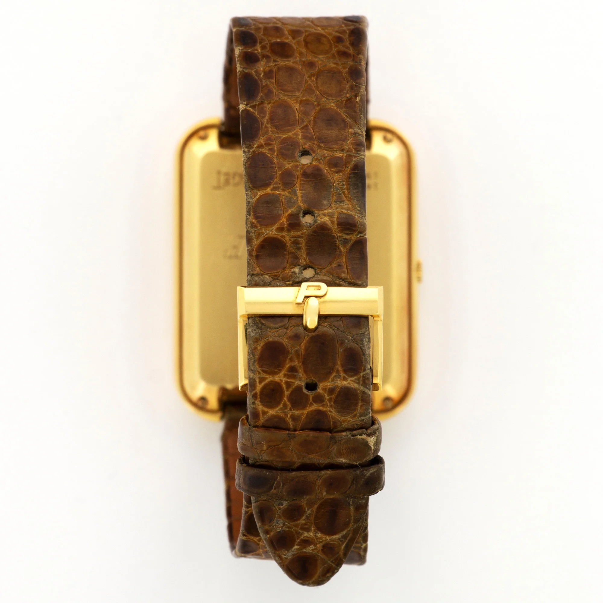 Piaget Yellow Gold Beta 21 Tigerseye Watch Ref. 14101 - Image 5