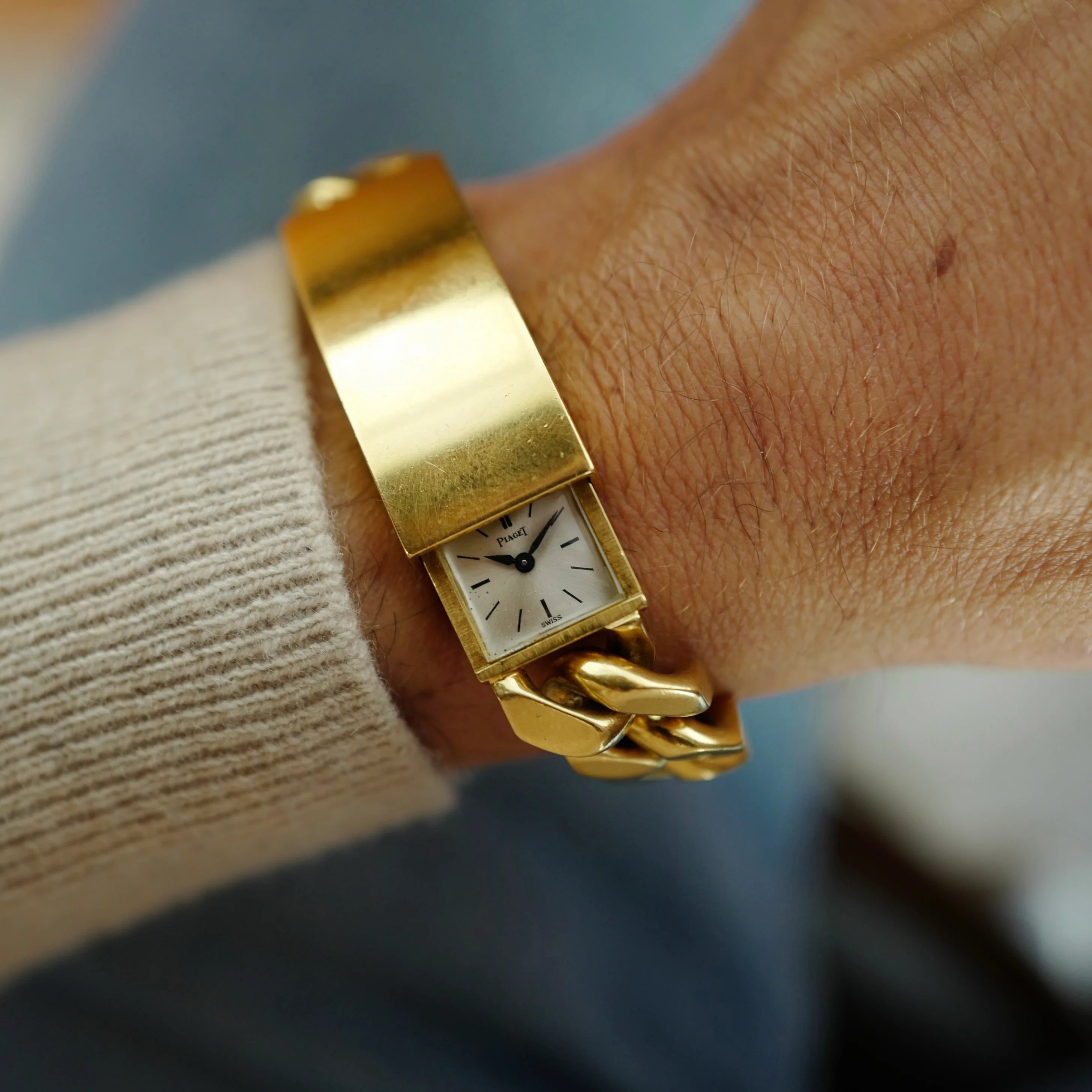 Piaget Yellow Gold ID Bracelet Cover Watch - Image 2