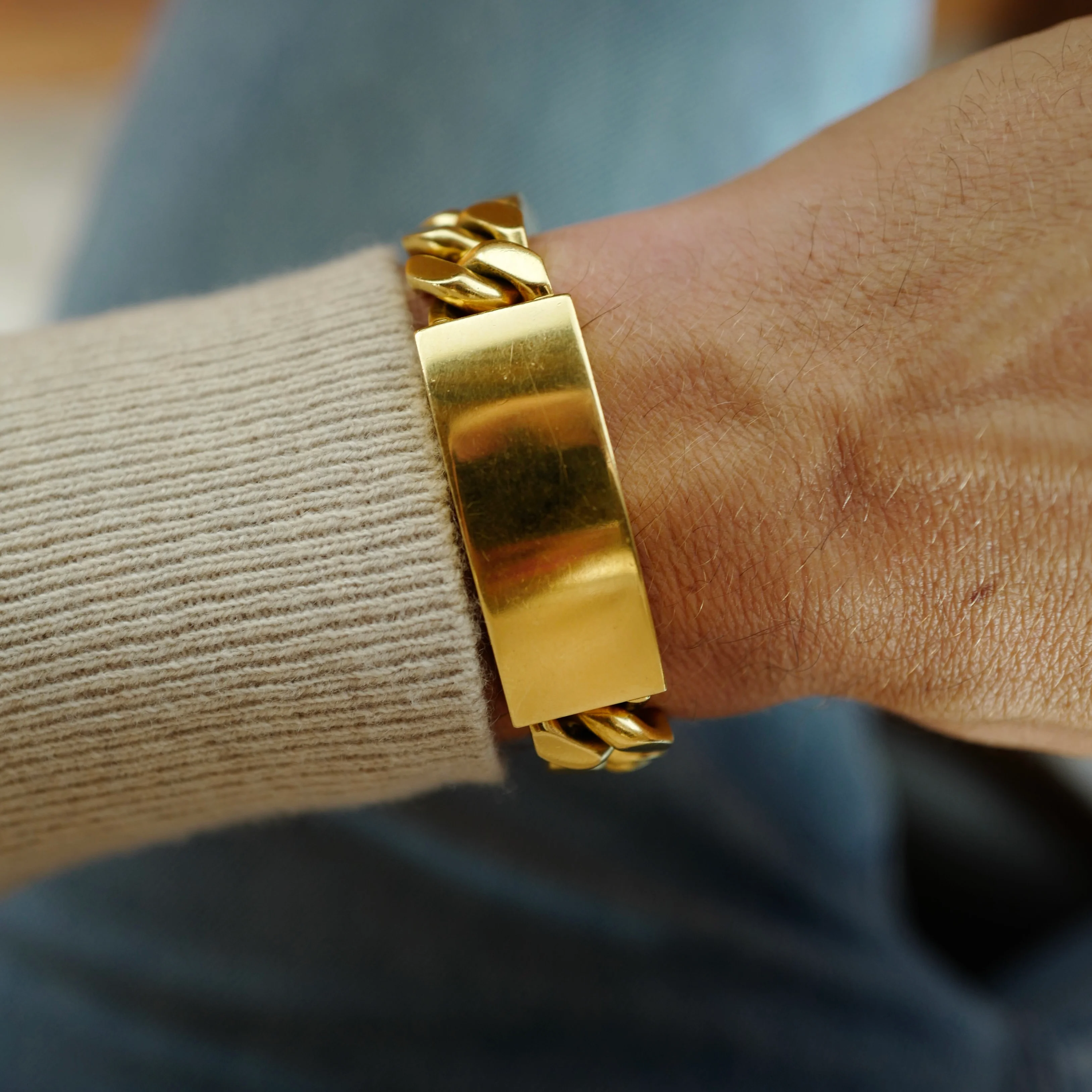Piaget Yellow Gold ID Bracelet Cover Watch - Image 3
