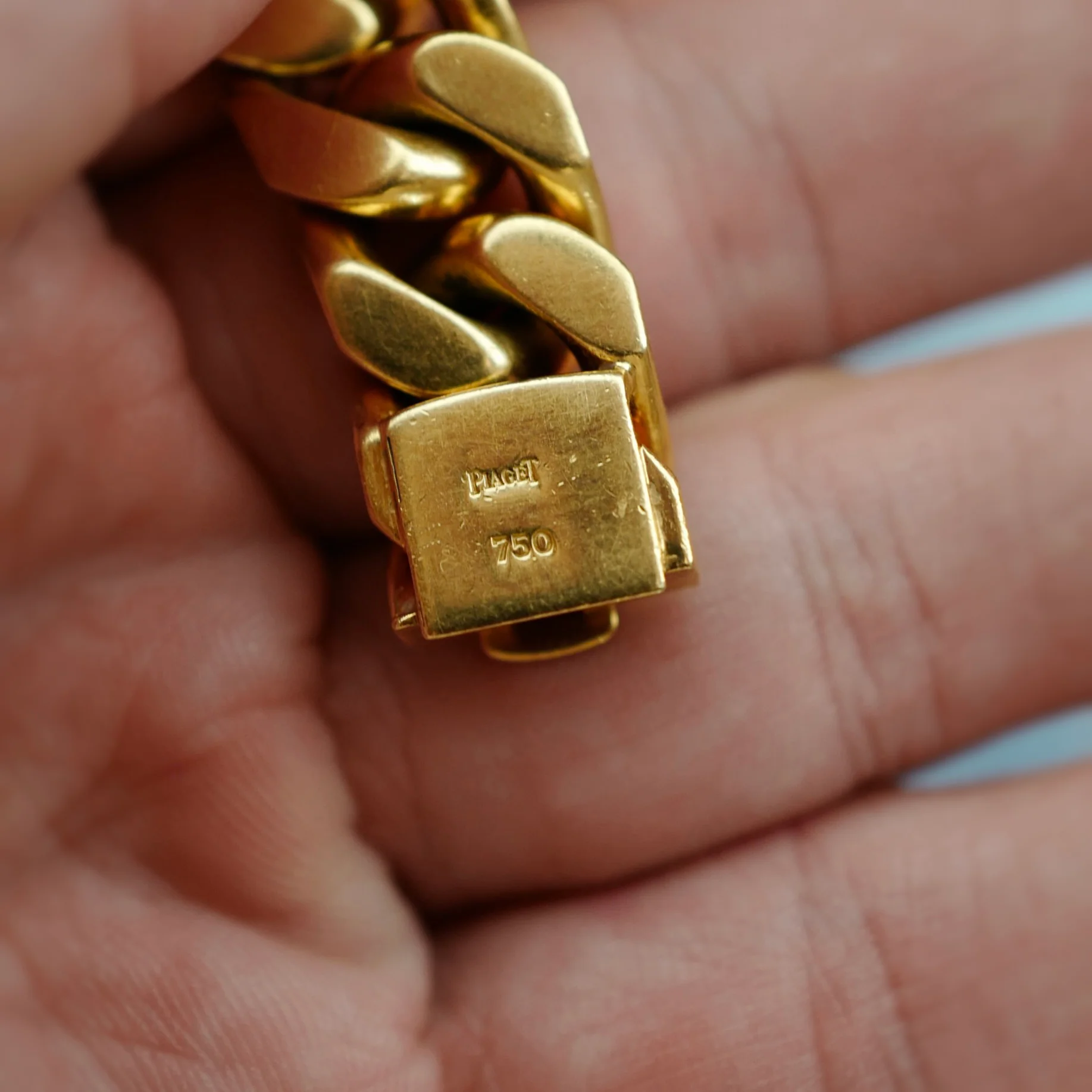 Piaget Yellow Gold ID Bracelet Cover Watch - Image 6