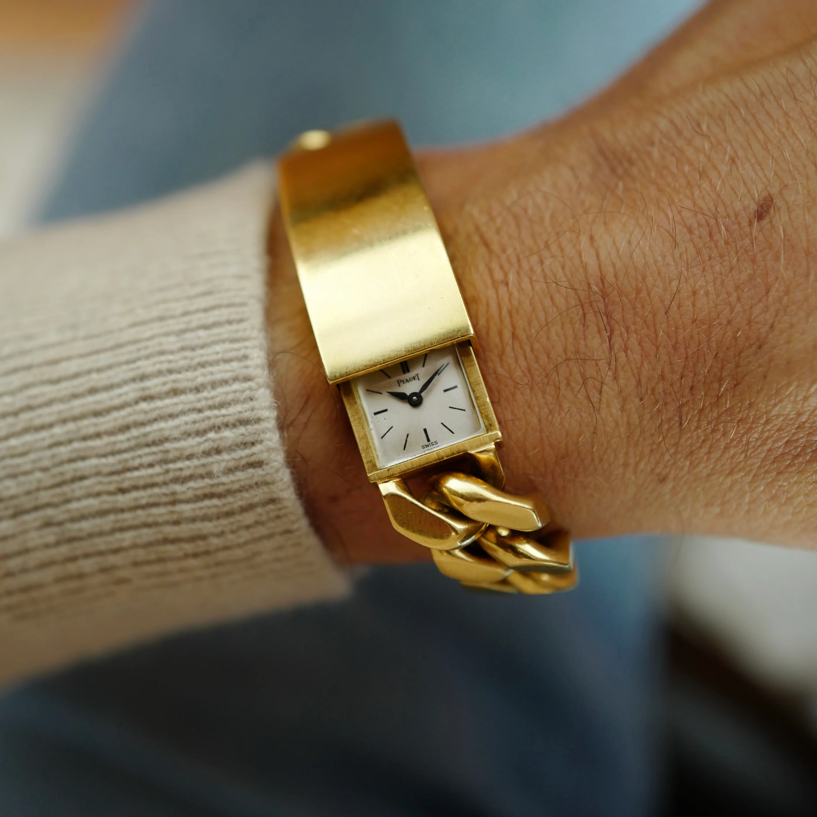 Piaget Yellow Gold ID Bracelet Cover Watch - Image 7