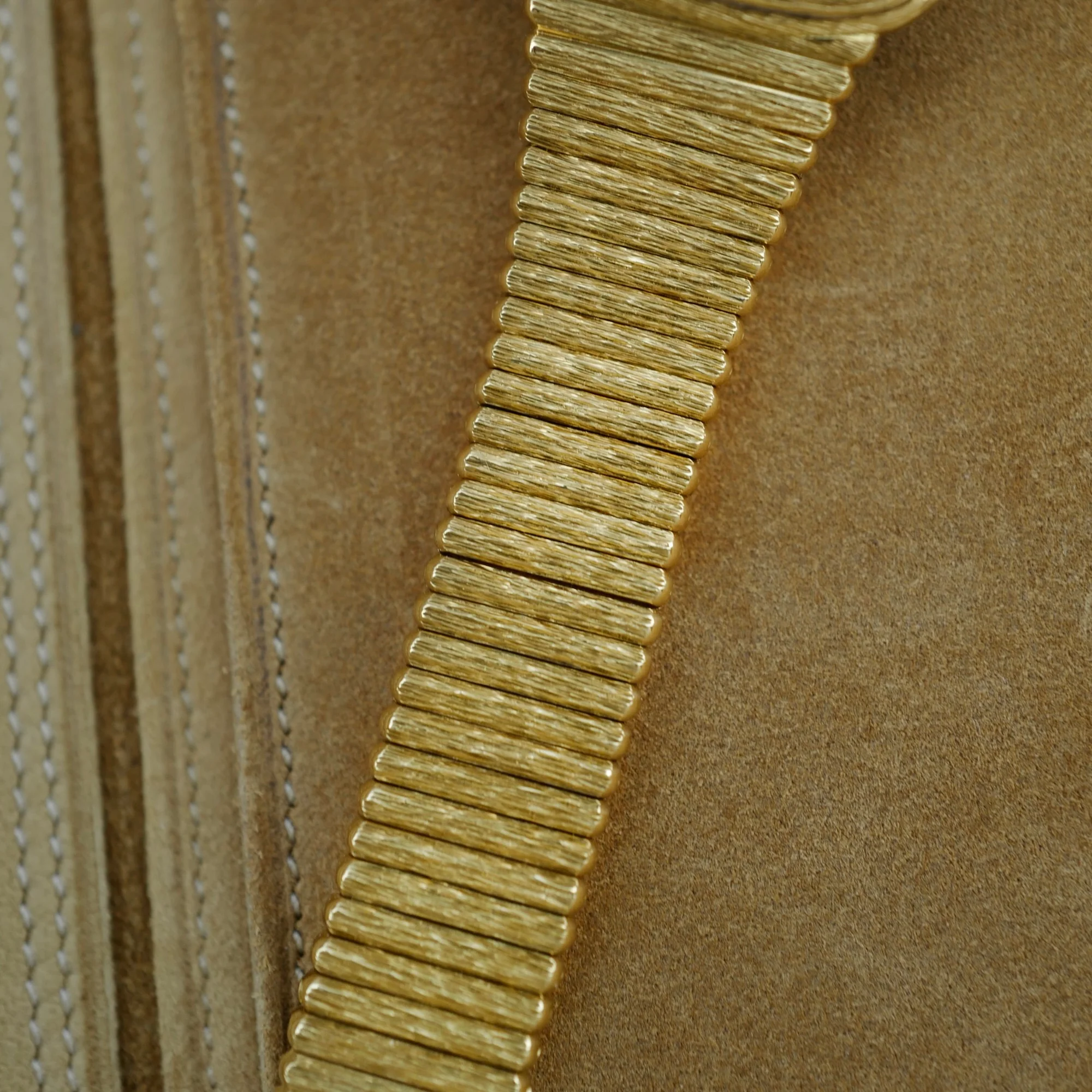 Piaget Yellow Gold Pave TV Shaped Warhol Case Ref. 95121 (New Arrival) - Image 7