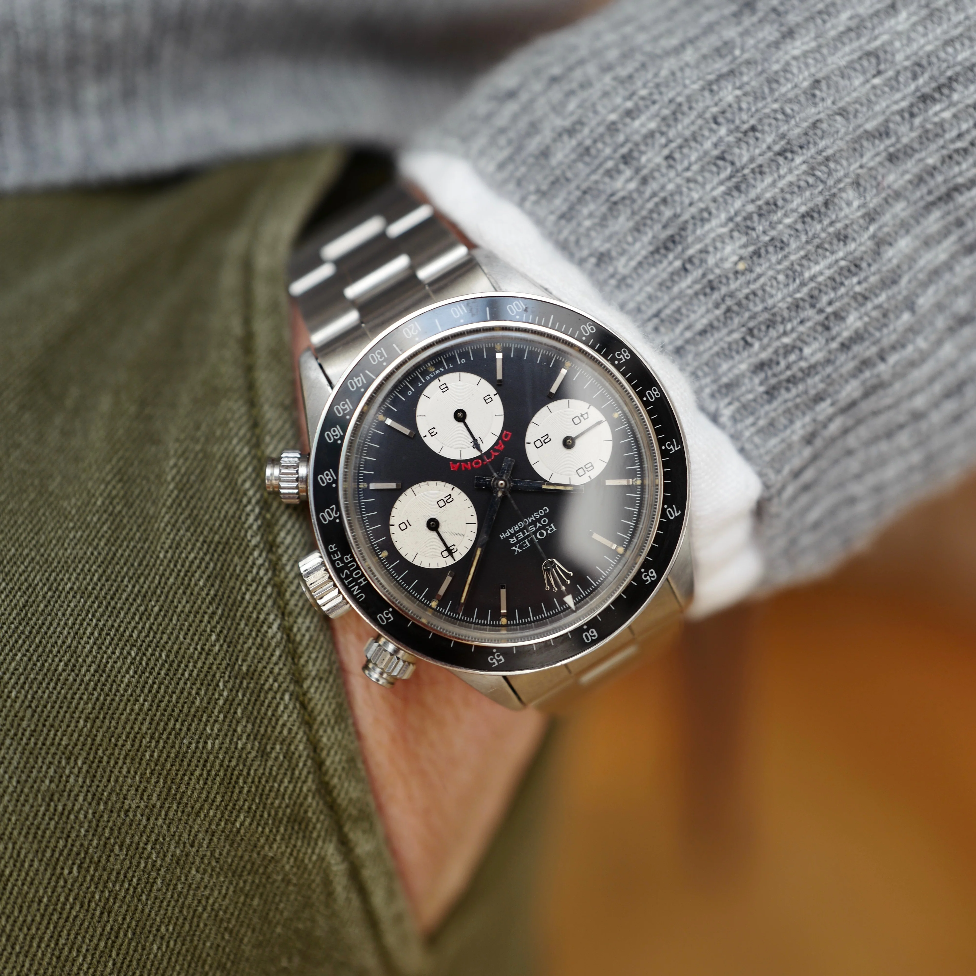 Rolex Cosmograph Daytona Big Red Sigma Watch Ref. 6263 with Original Papers - Image 8