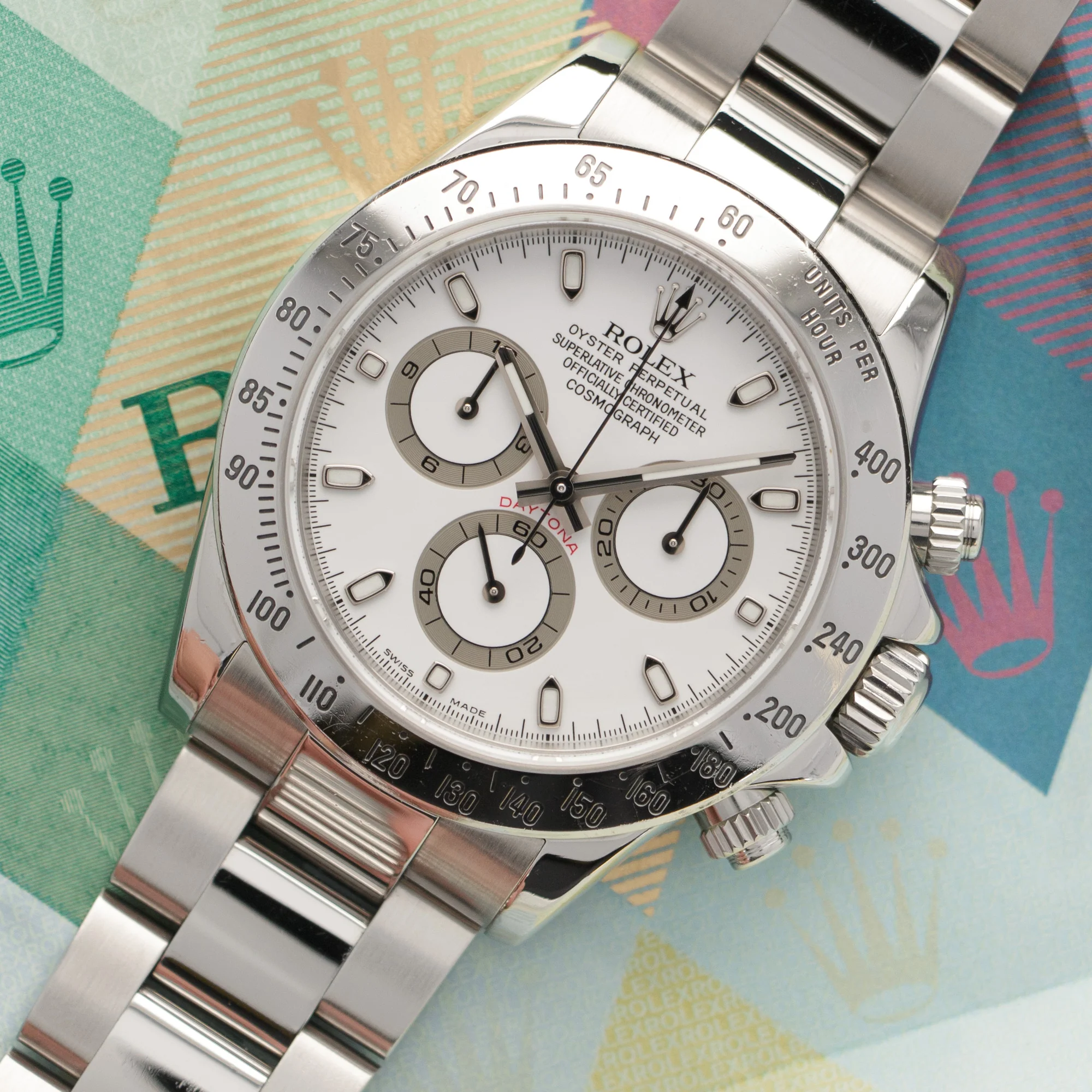 Rolex Cosmograph Daytona Watch Ref. 116520 with Original Box and Papers - Image 2