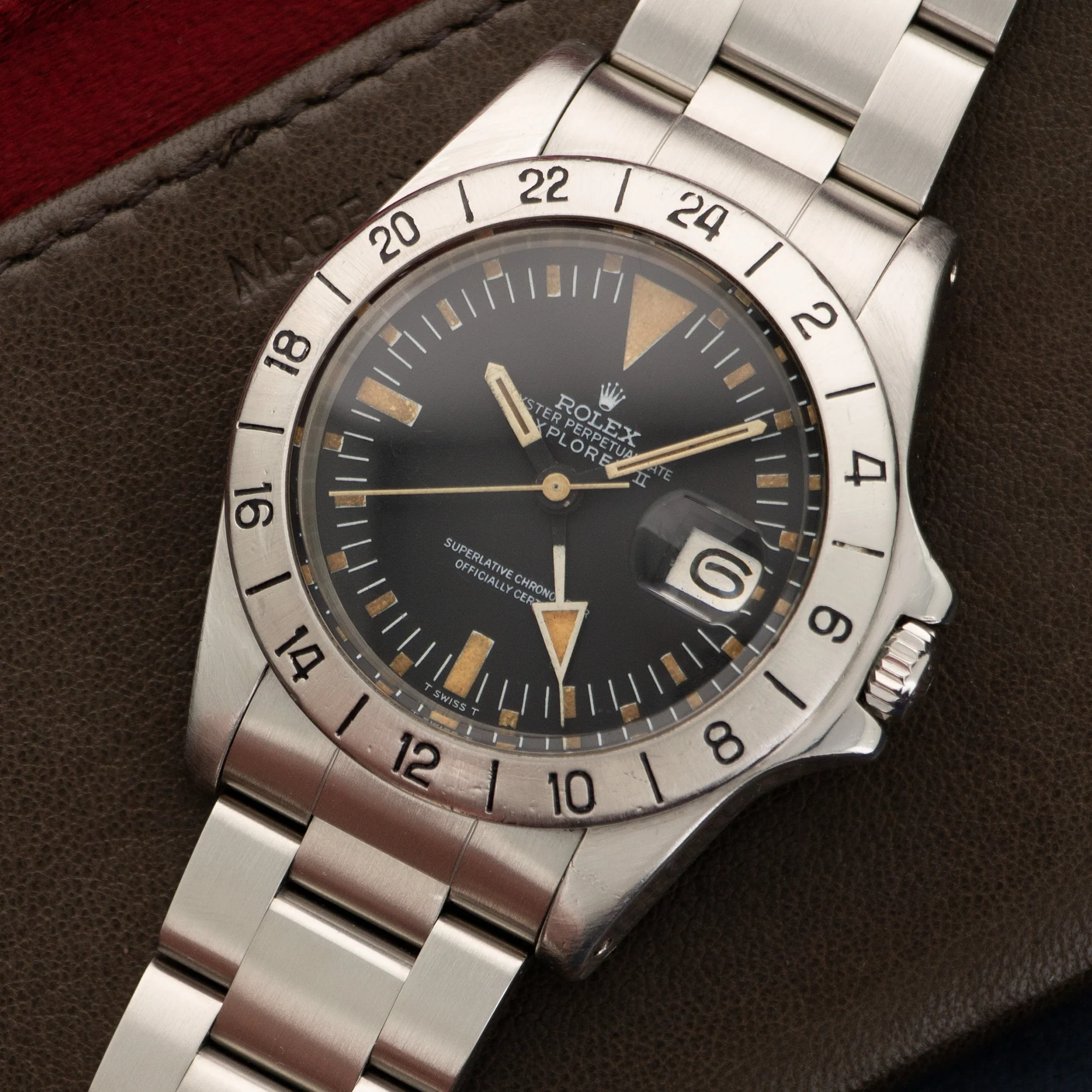 Rolex Explorer II Orange Hand Straight Seconds Ref. 1655 - Image 2
