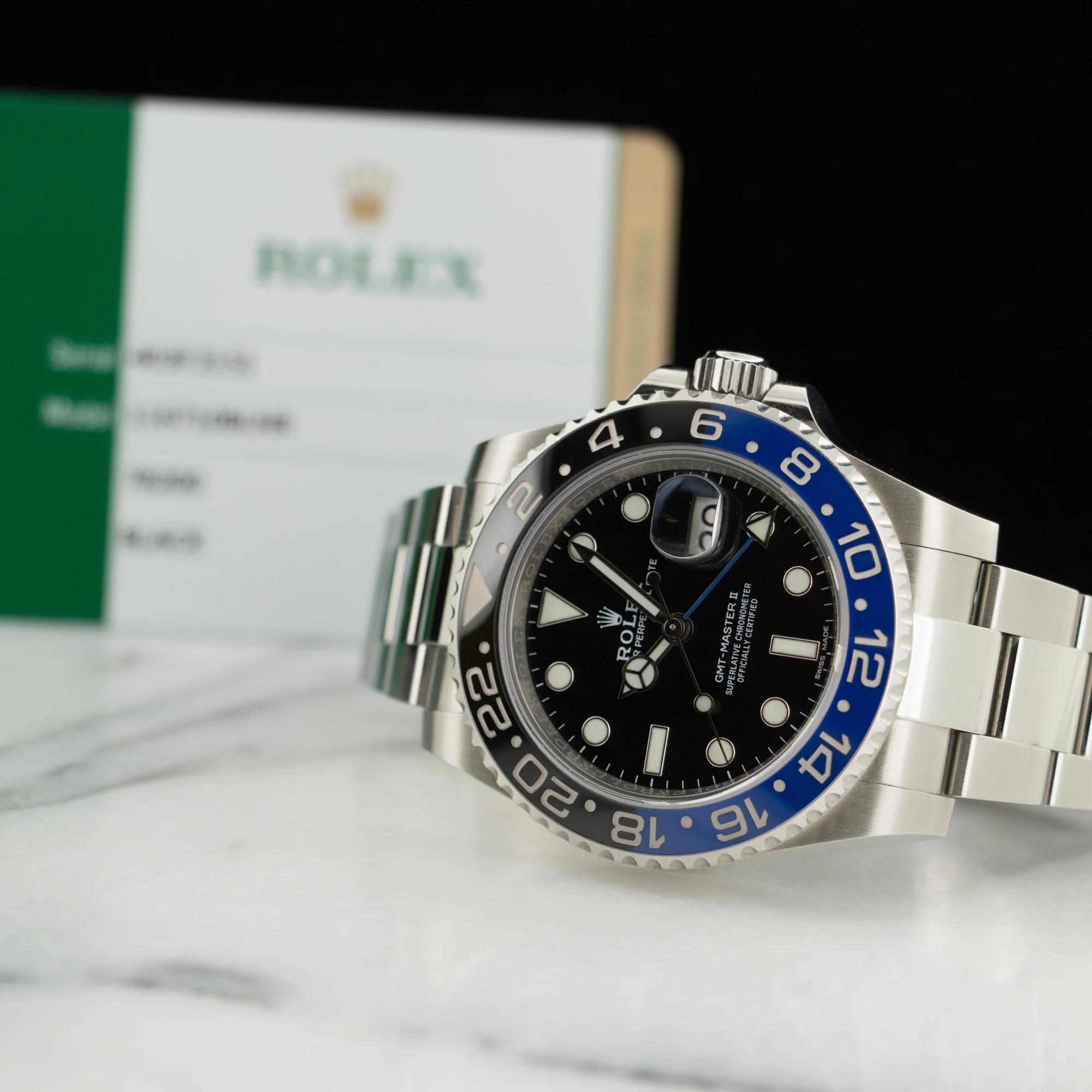 Rolex GMT-Master Batman Watch Ref. 116710 - Image 7