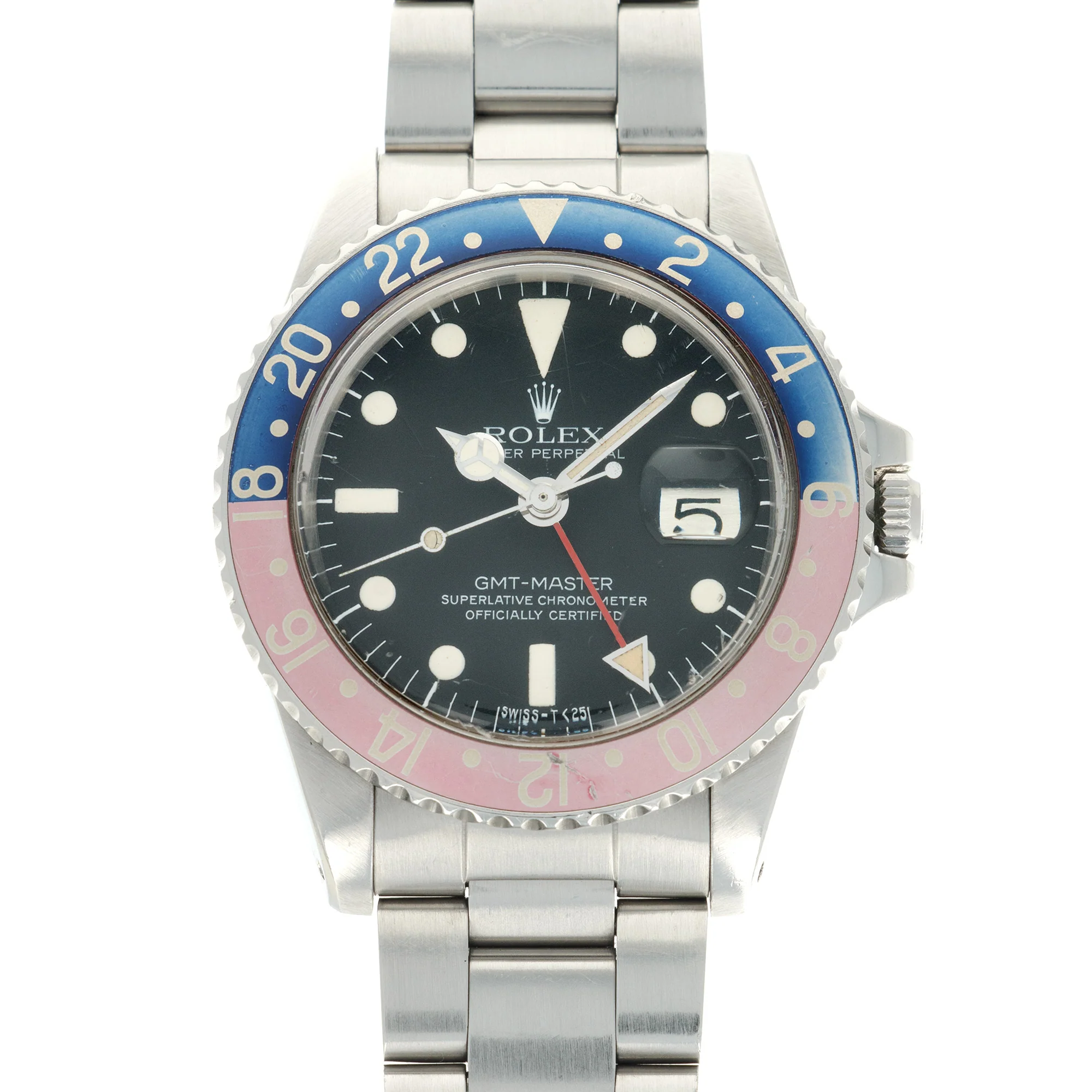 Rolex GMT-Master Watch Ref. 1675, with Original Papers