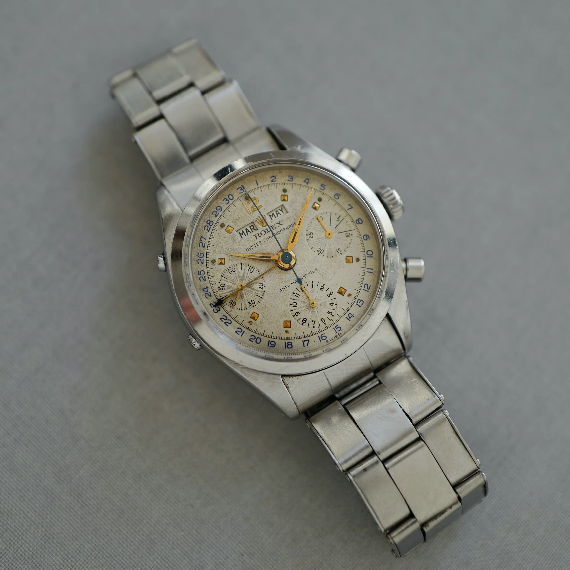 Rolex Oyster Chronograph Jean Claude Killy Watch, Ref. 6236 - Image 8