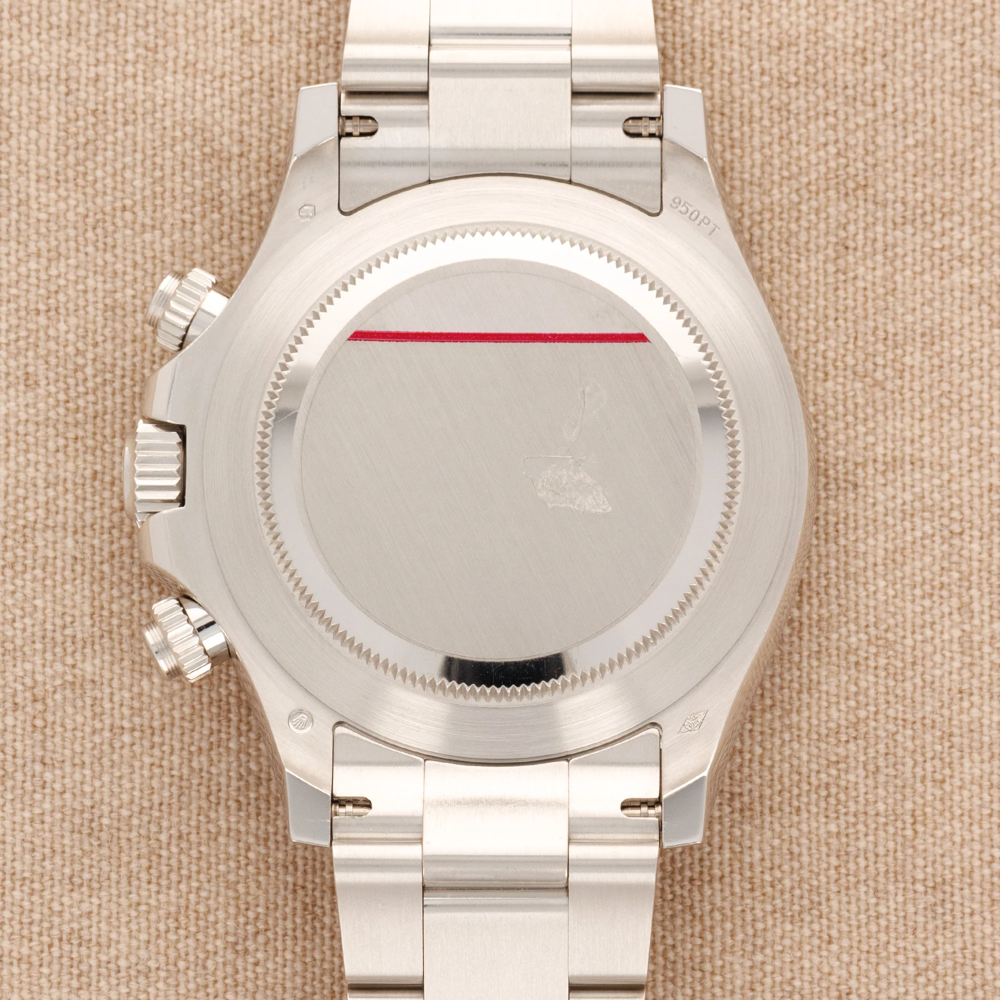 Rolex Platinum Cosmograph Daytona Diamond Watch Ref. 116576 - Image 3