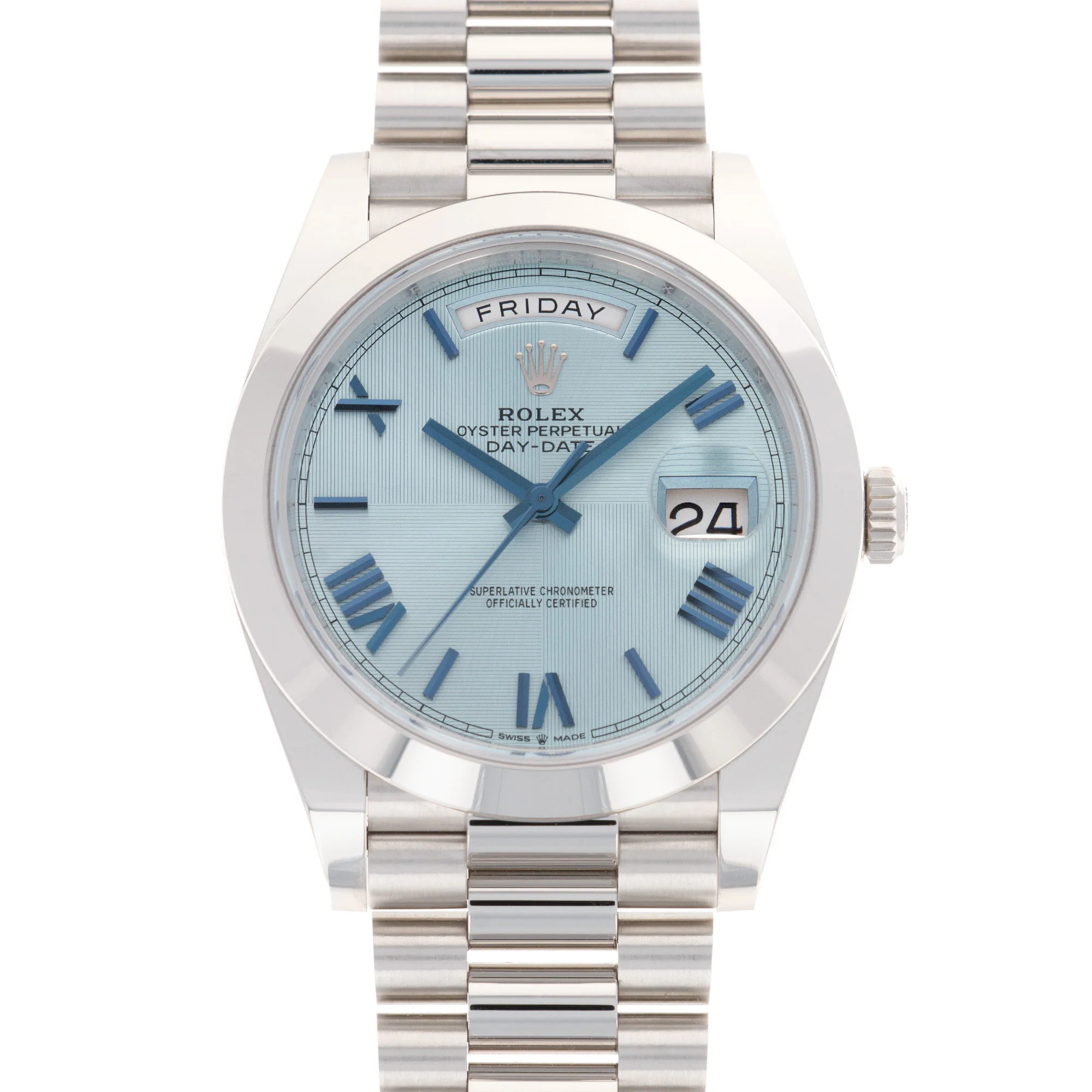 Rolex Platinum Day-Date 40mm Watch Ref. 228206