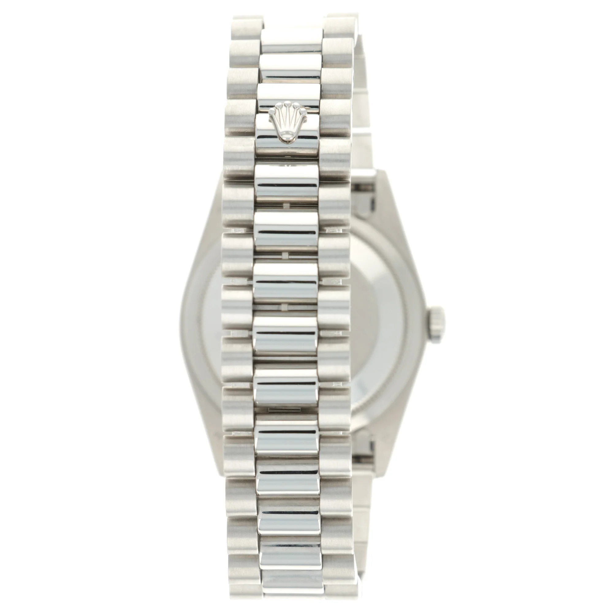 Rolex Platinum Day-Date Diamond Watch Ref. 18346 - Image 6