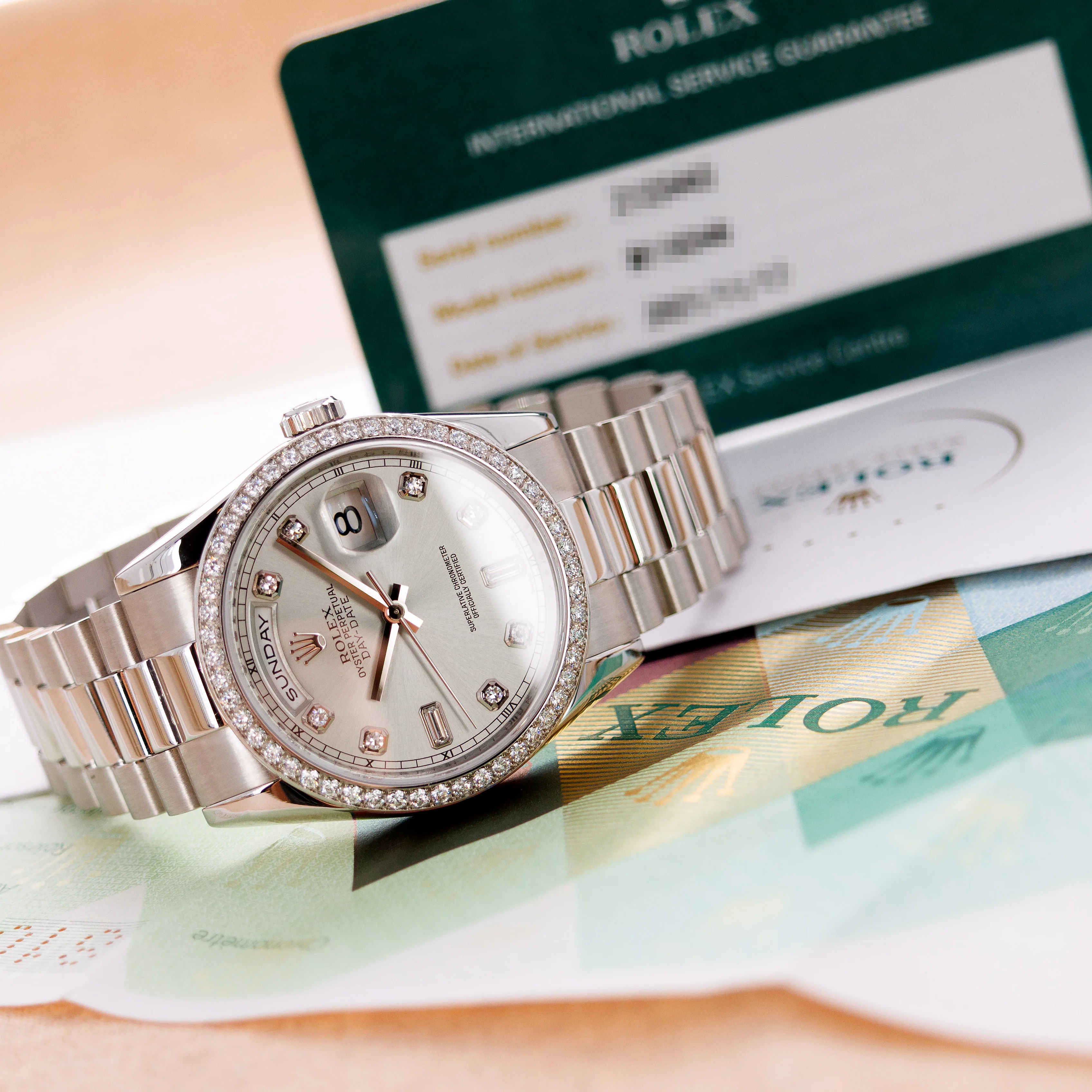 Rolex Platinum Day-Date Ref. 118346 - Image 4