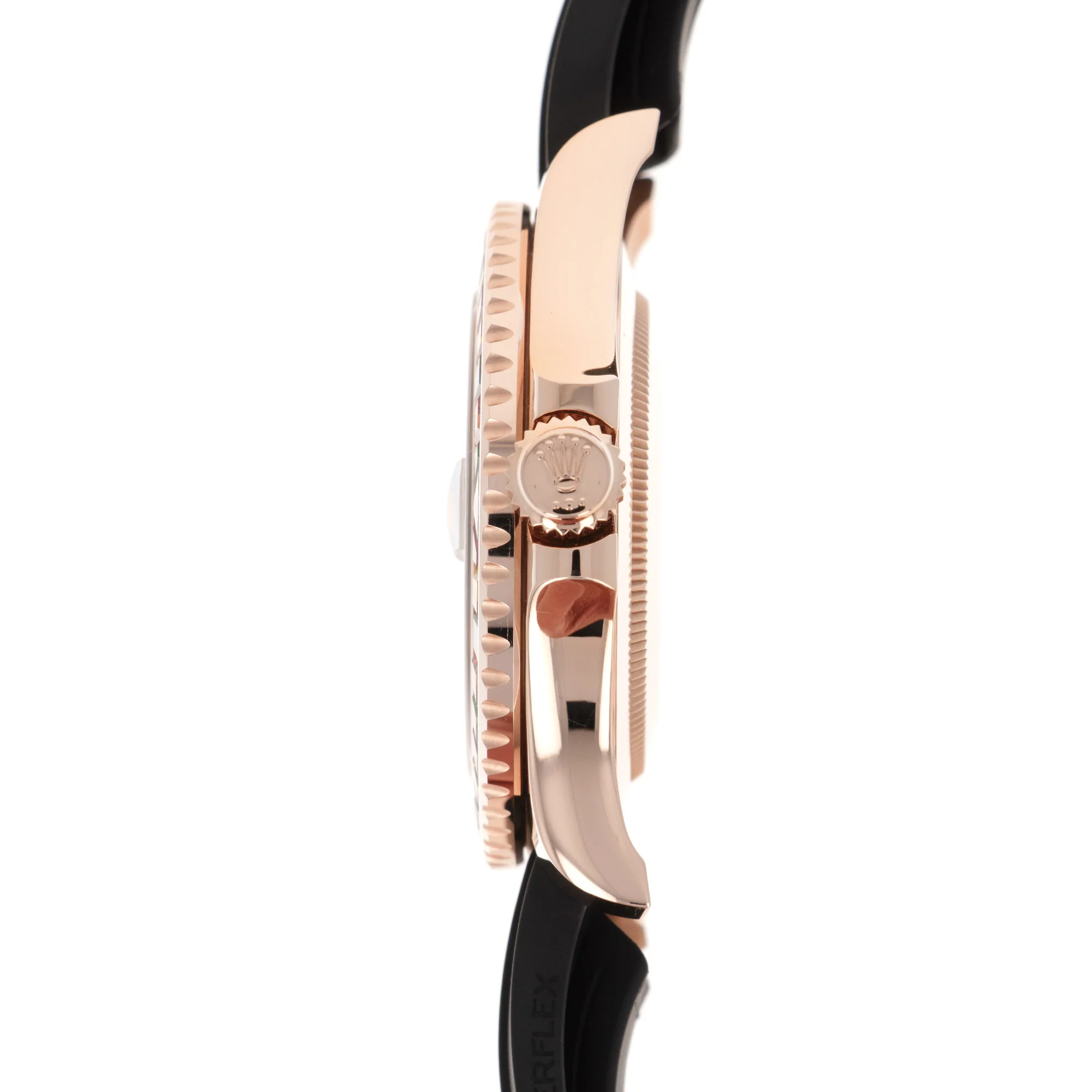 Rolex Rose Gold Yacht-Master Rainbow Watch Ref. 116695 - Image 3