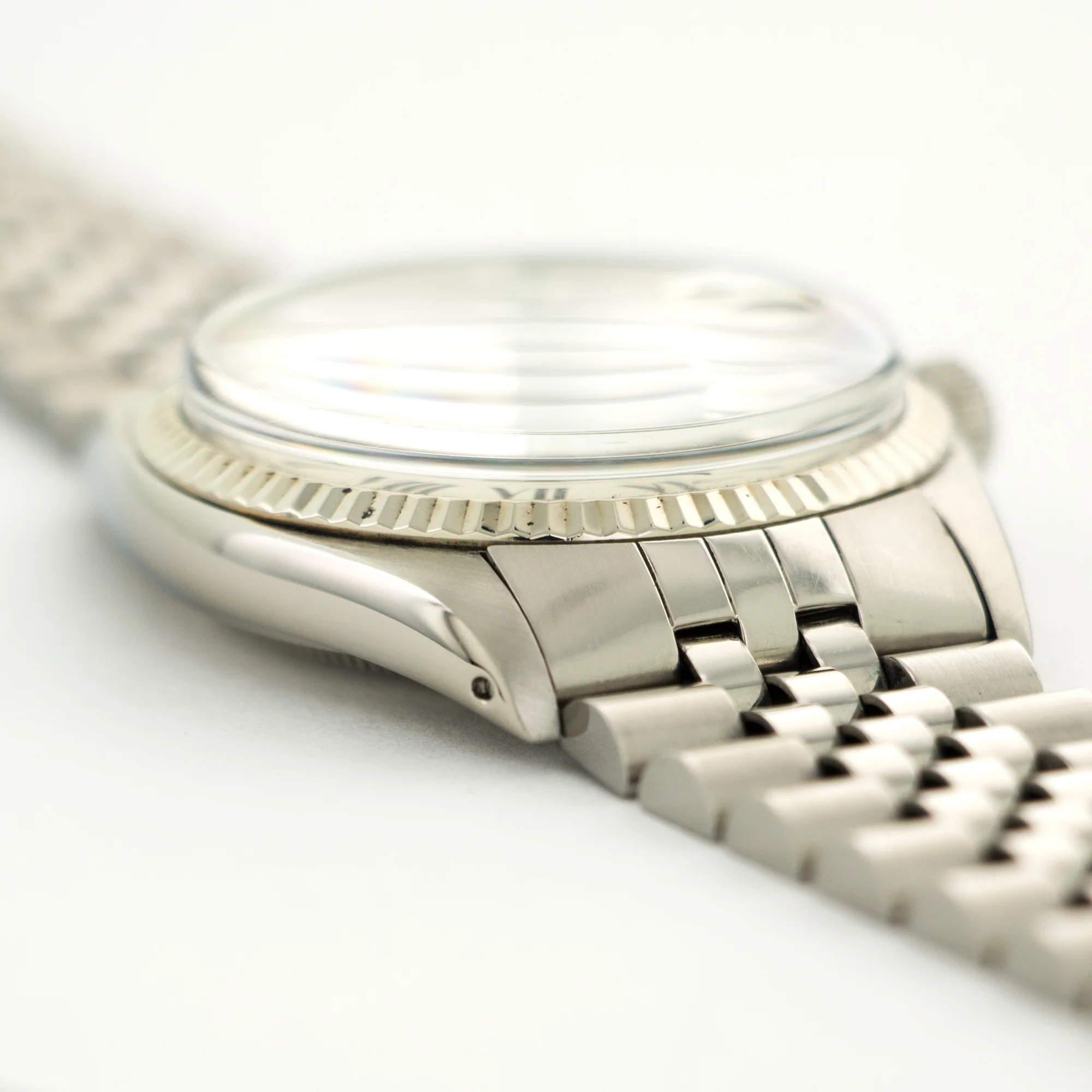 Rolex Steel Datejust Buckley Dial Watch Ref. 1601 - Image 3