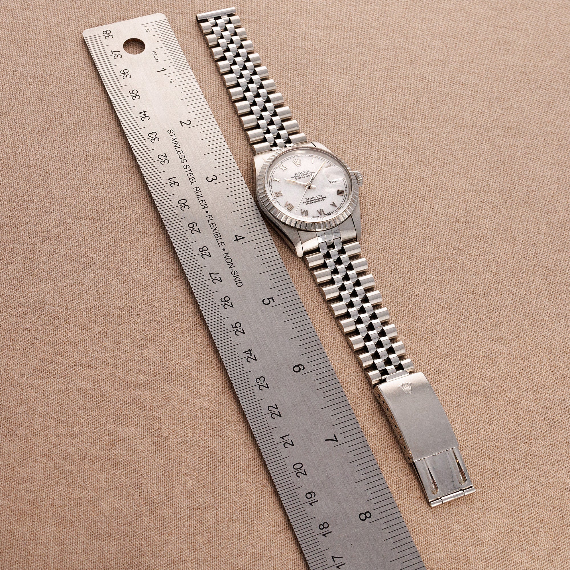 Rolex Steel Datejust Ref. 16030 Retailed by Tiffany & Co. - Image 8
