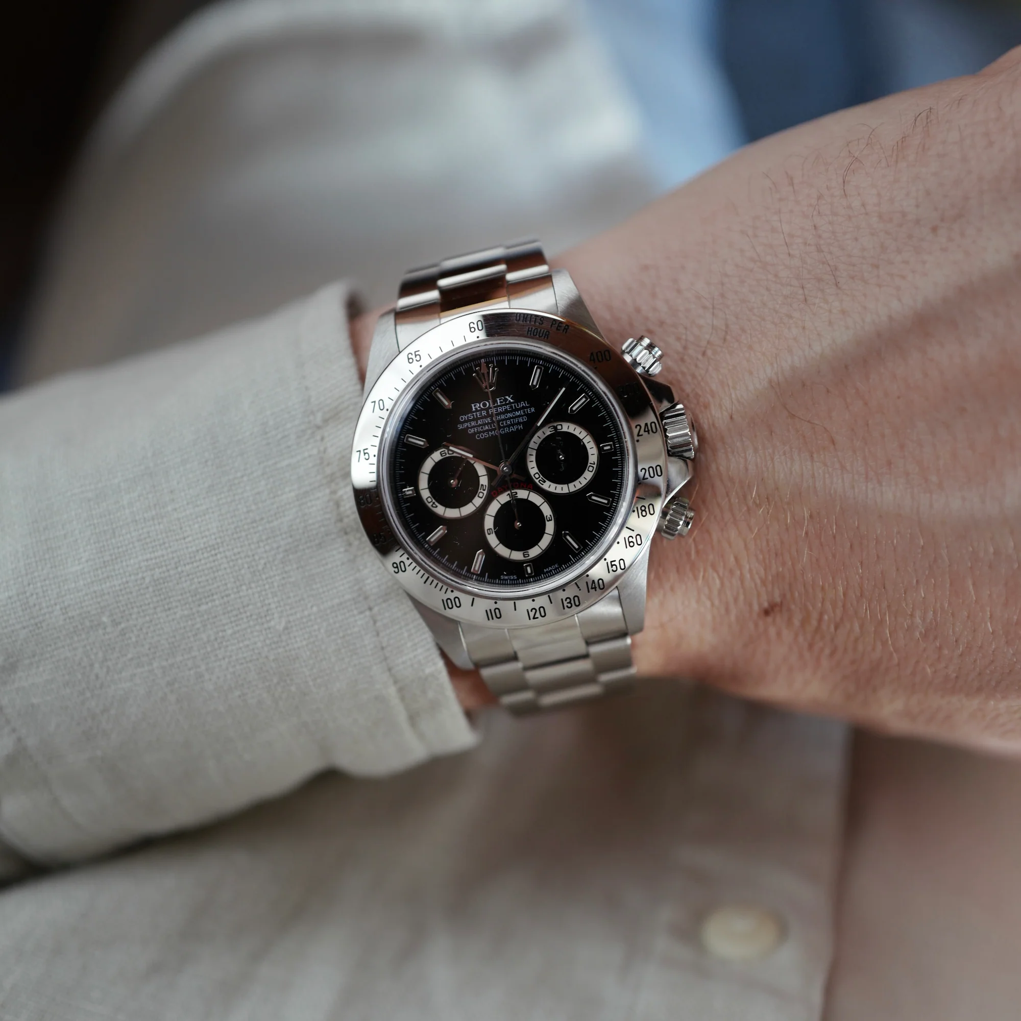Rolex Steel Daytona Ref. 16520 in NOS Condition with Warranty - Image 4