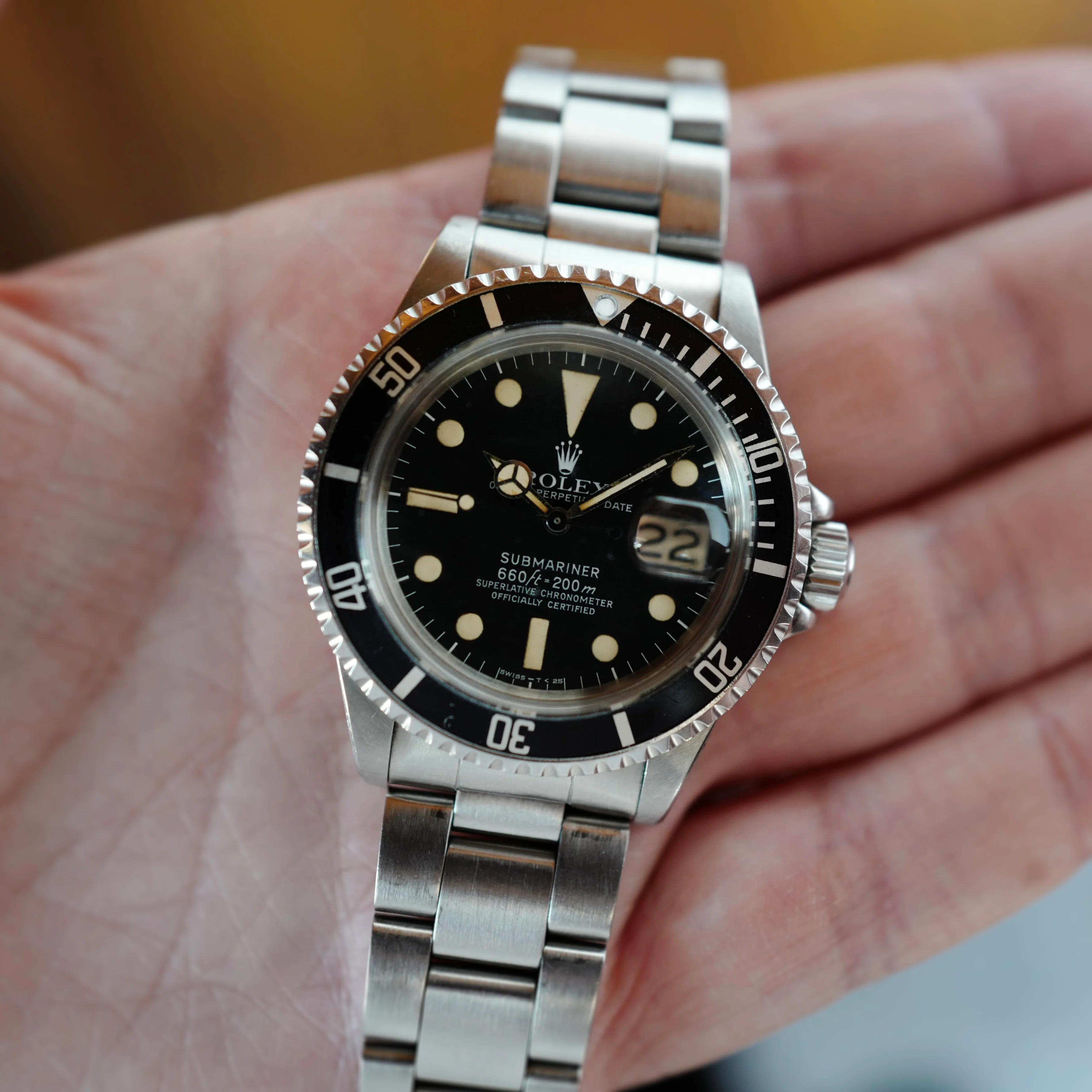 Rolex Steel Oyster Perpetual Date Submariner Ref. 1680 with 5.5m Serial (New Arrival) - Image 5